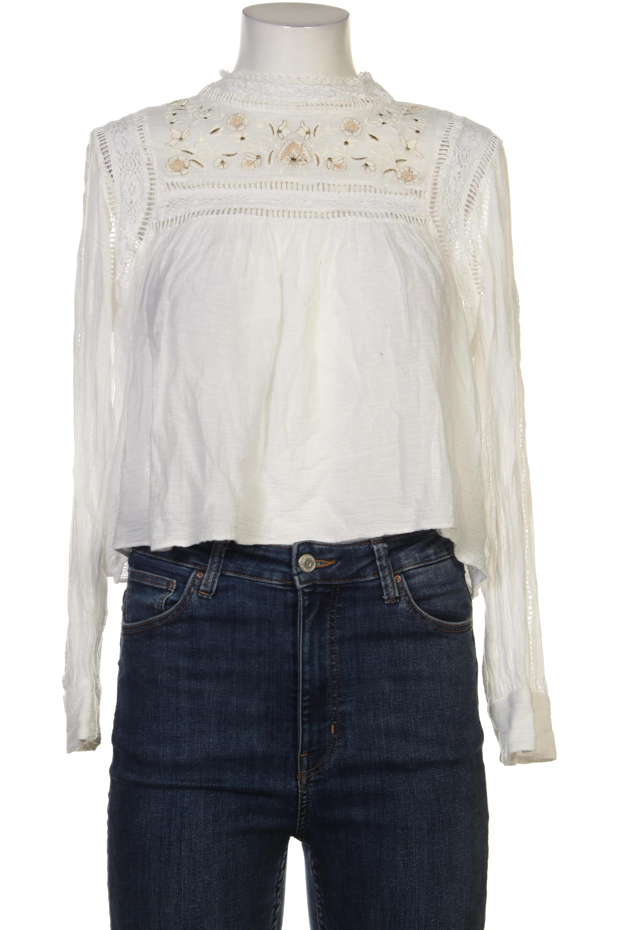 

Zara Damen Bluse, weiß, Gr. 42
