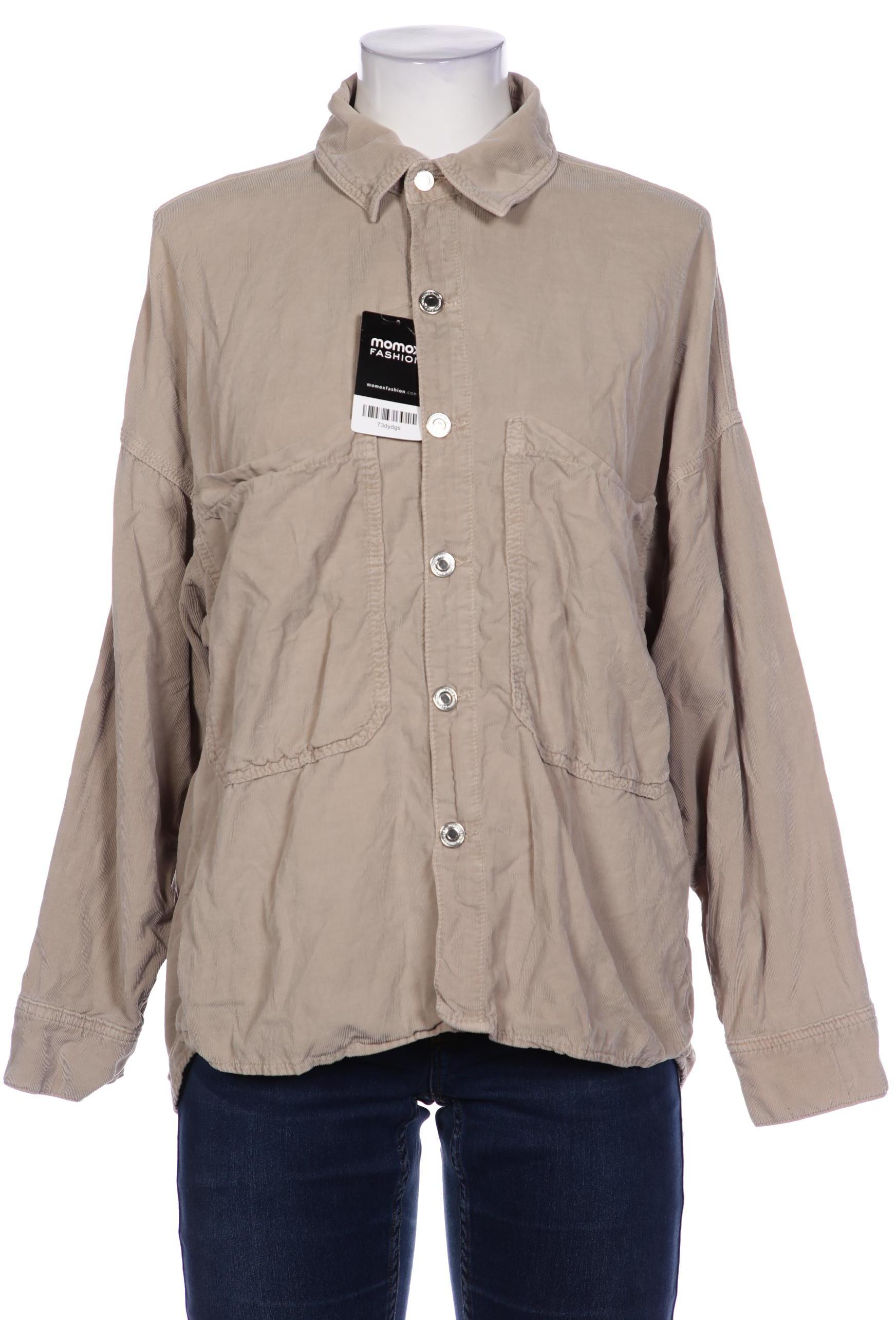 

Zara Damen Bluse, beige, Gr. 38