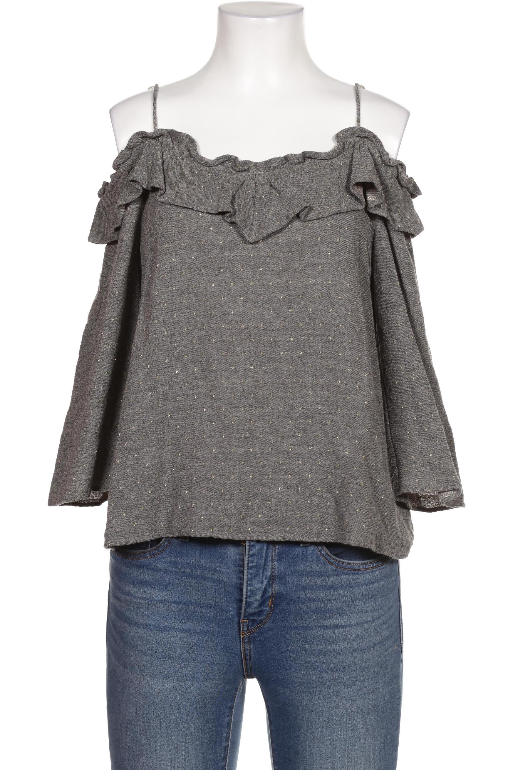 

ZARA Damen Bluse, grau