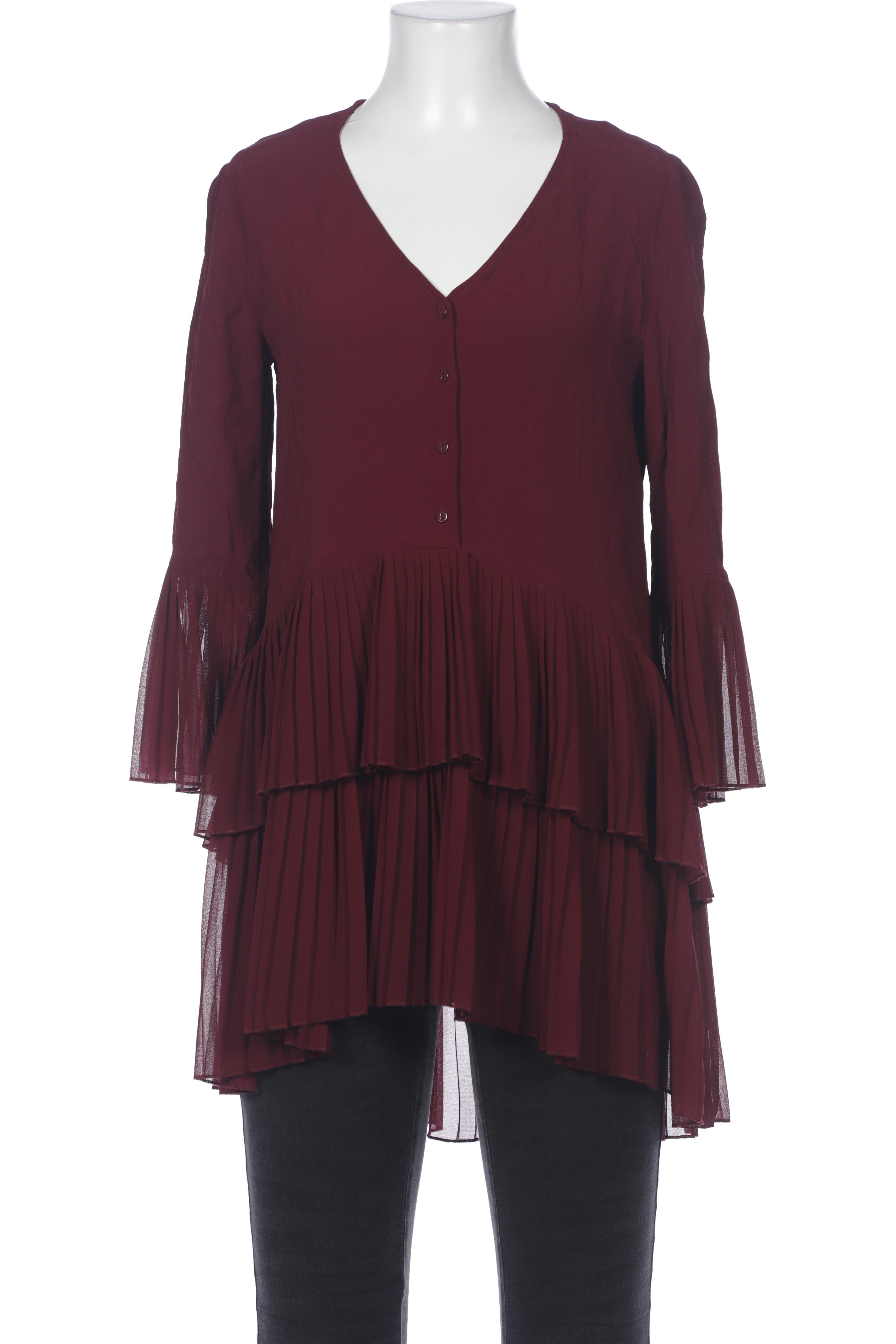 

Zara Damen Bluse, bordeaux, Gr. 36
