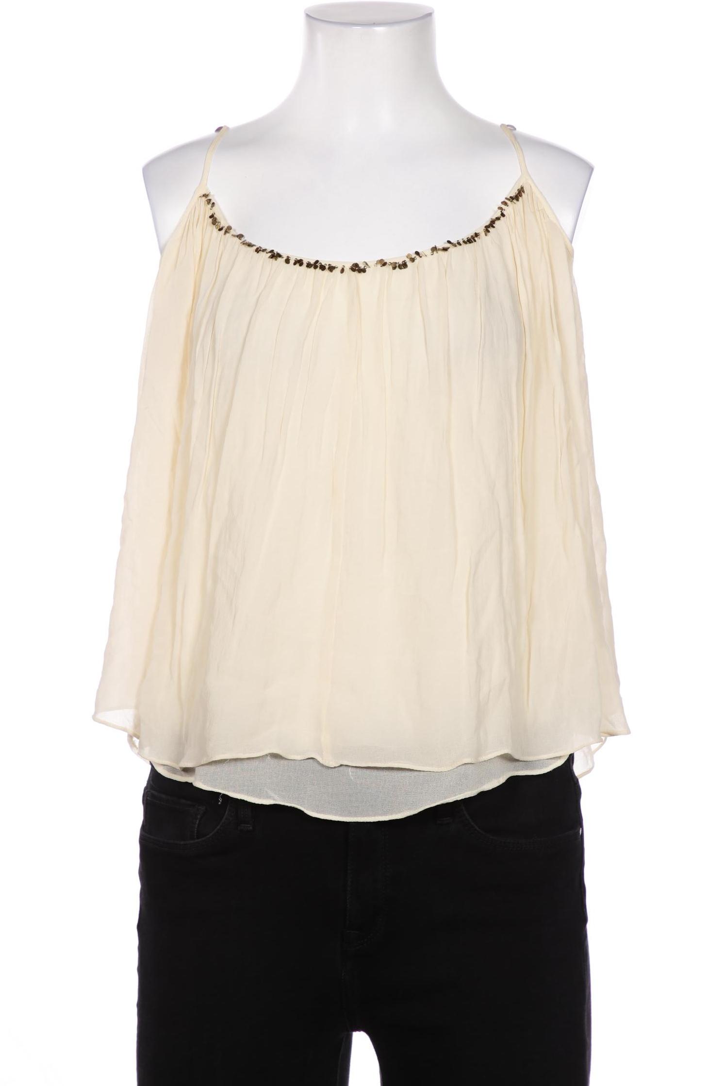 

Zara Damen Bluse, beige, Gr. 34