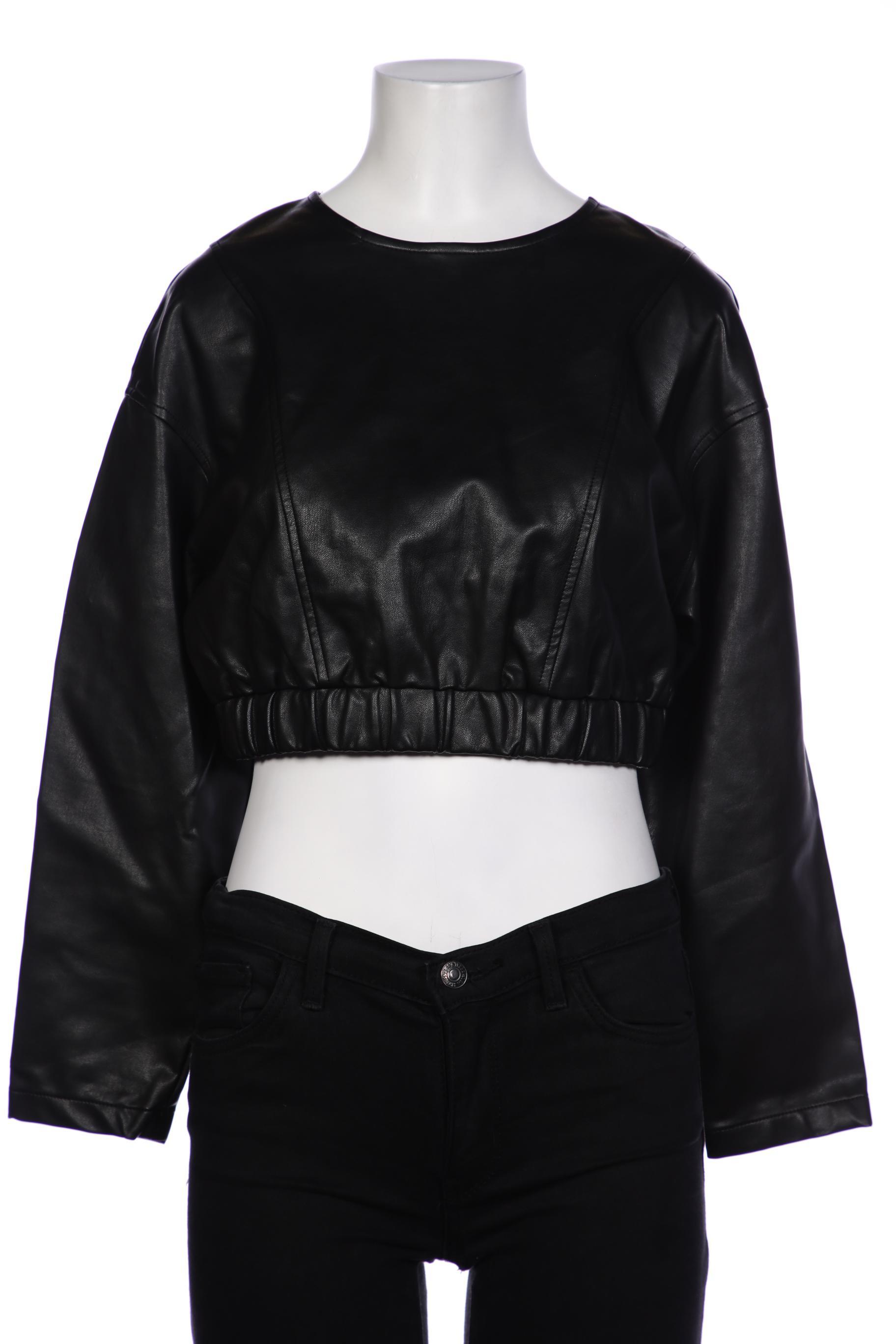 

ZARA Damen Bluse, schwarz
