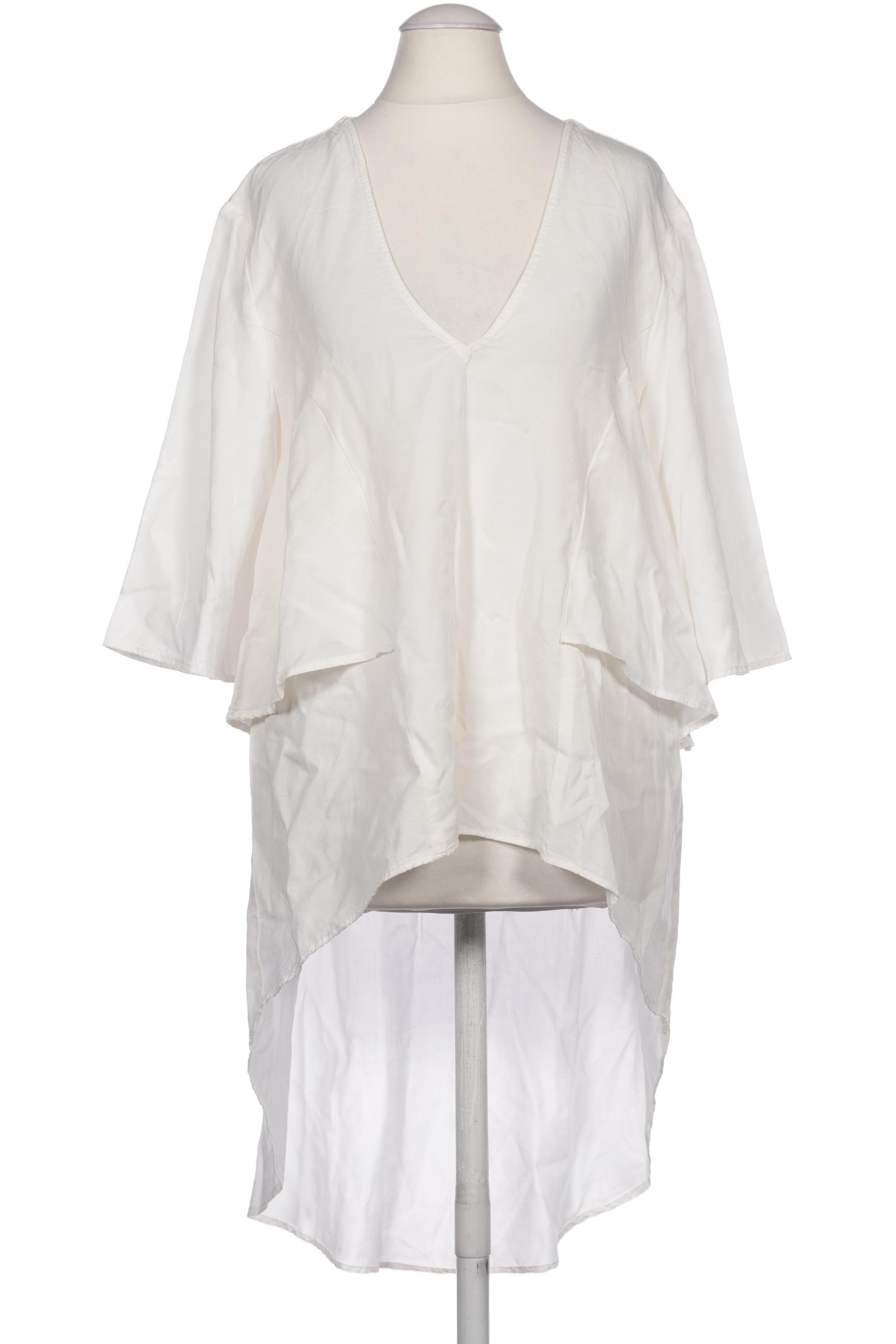 

ZARA Damen Bluse, cremeweiß