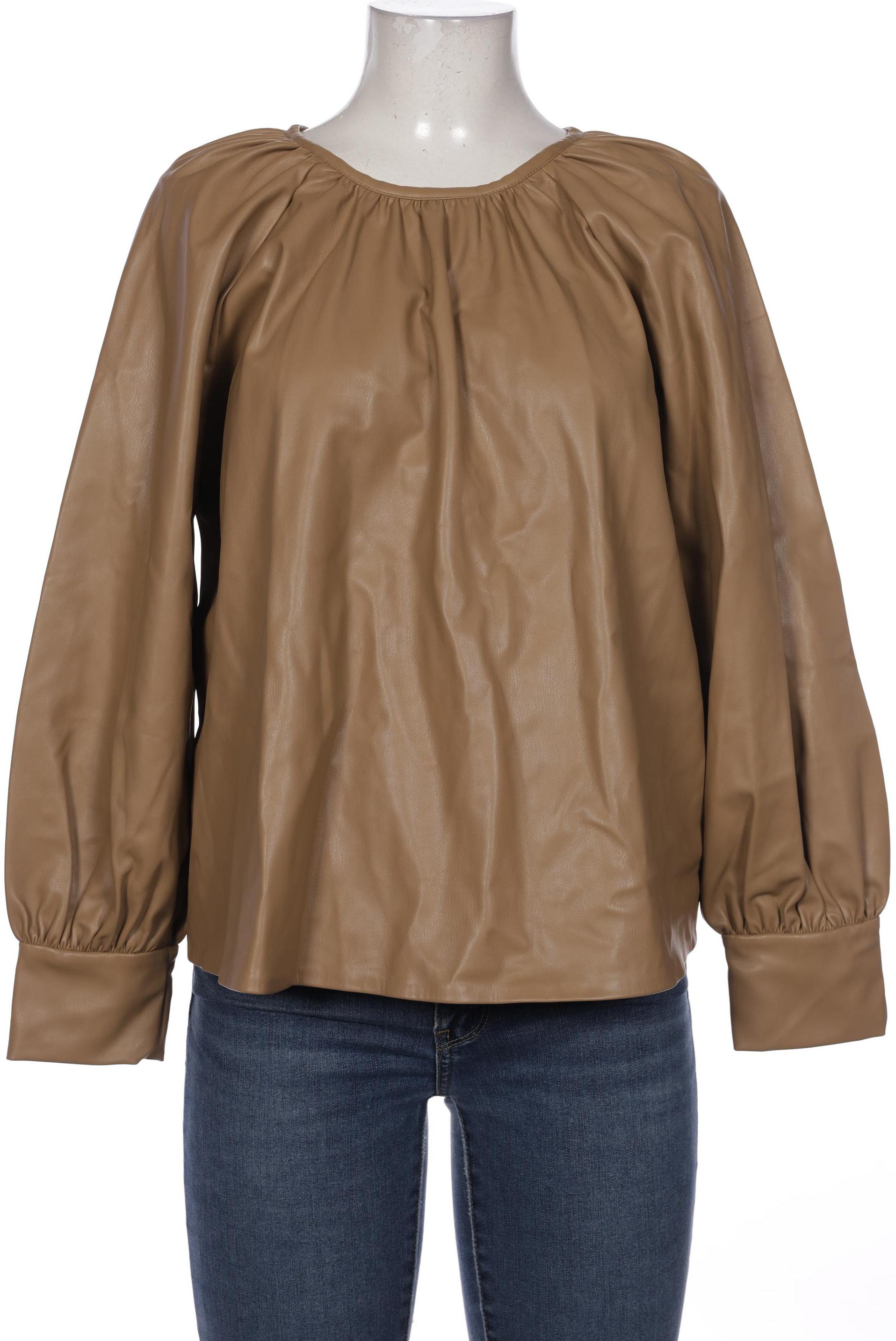 

Zara Damen Bluse, beige, Gr. 38