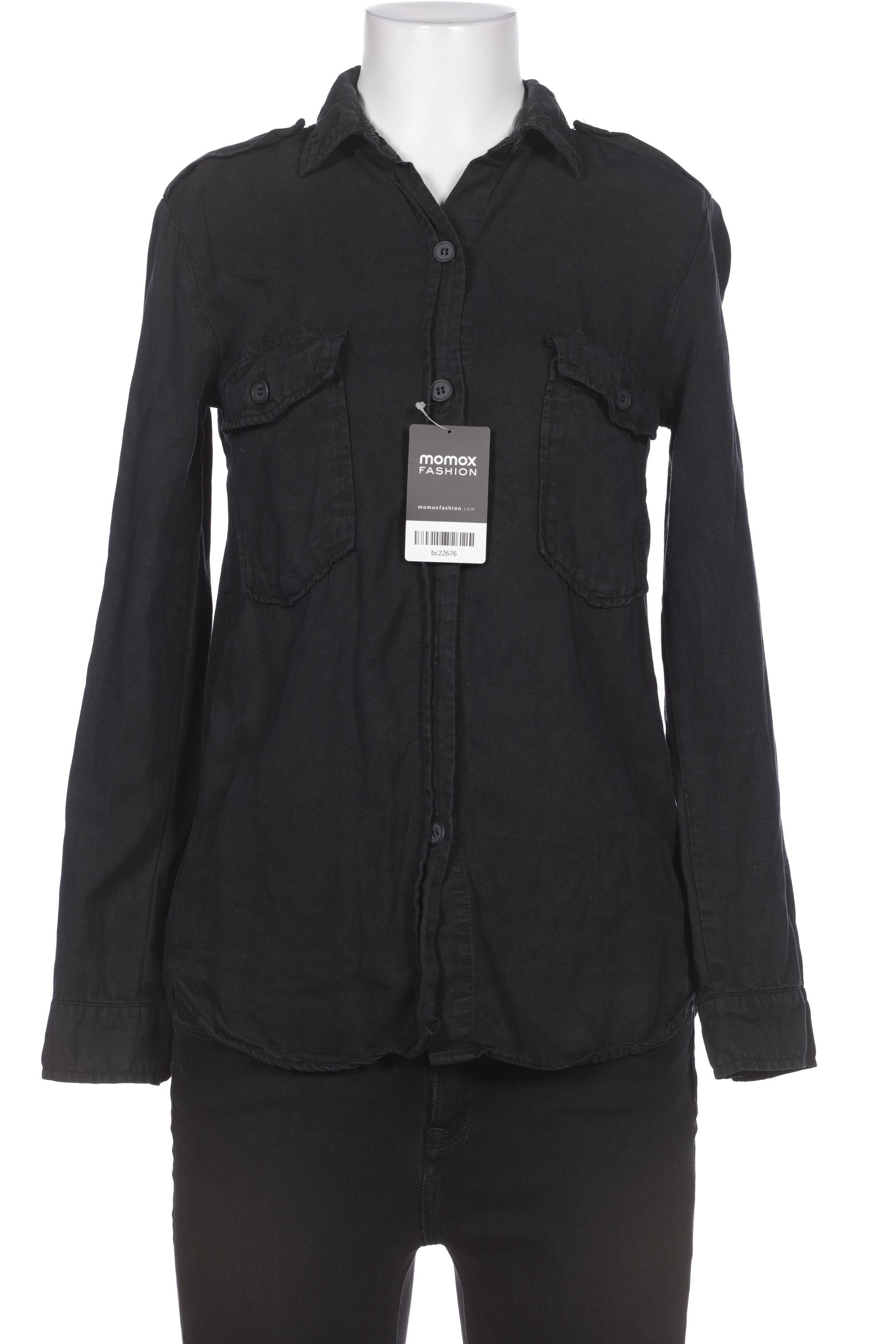 

ZARA Damen Bluse, schwarz