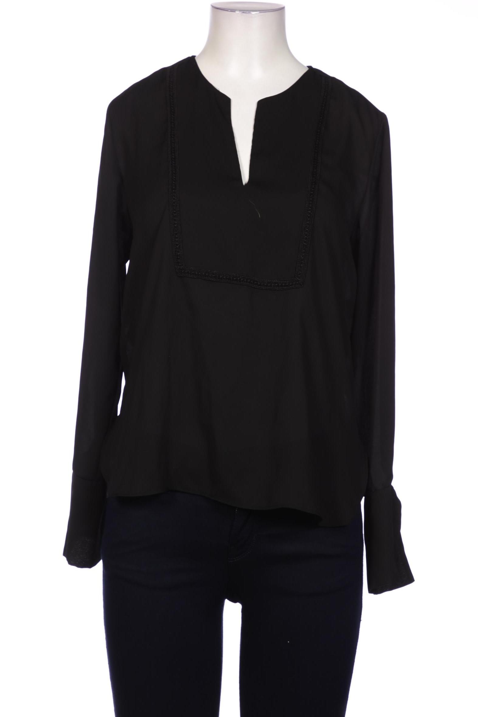 

ZARA Damen Bluse, schwarz