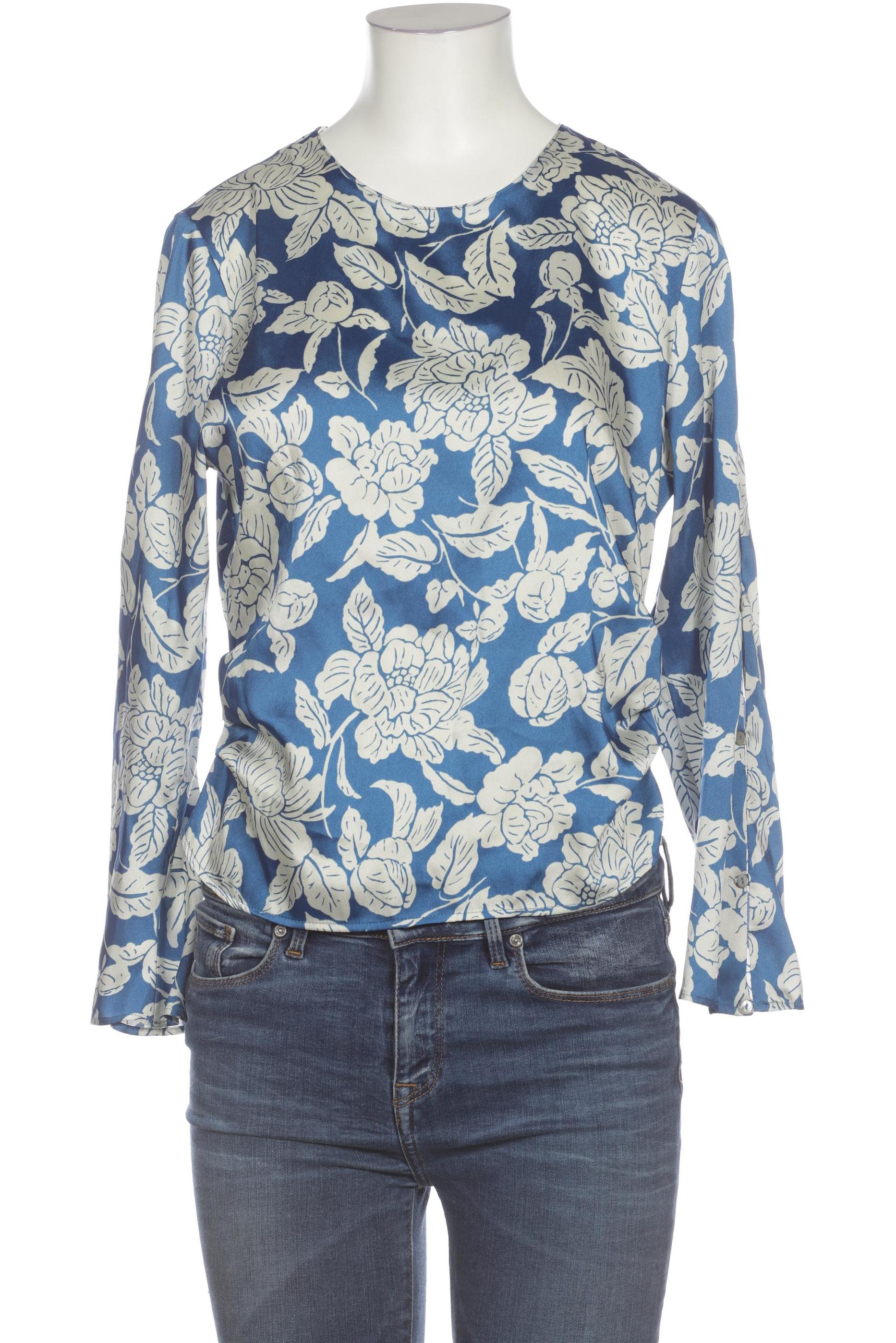 

Zara Damen Bluse, blau, Gr. 36