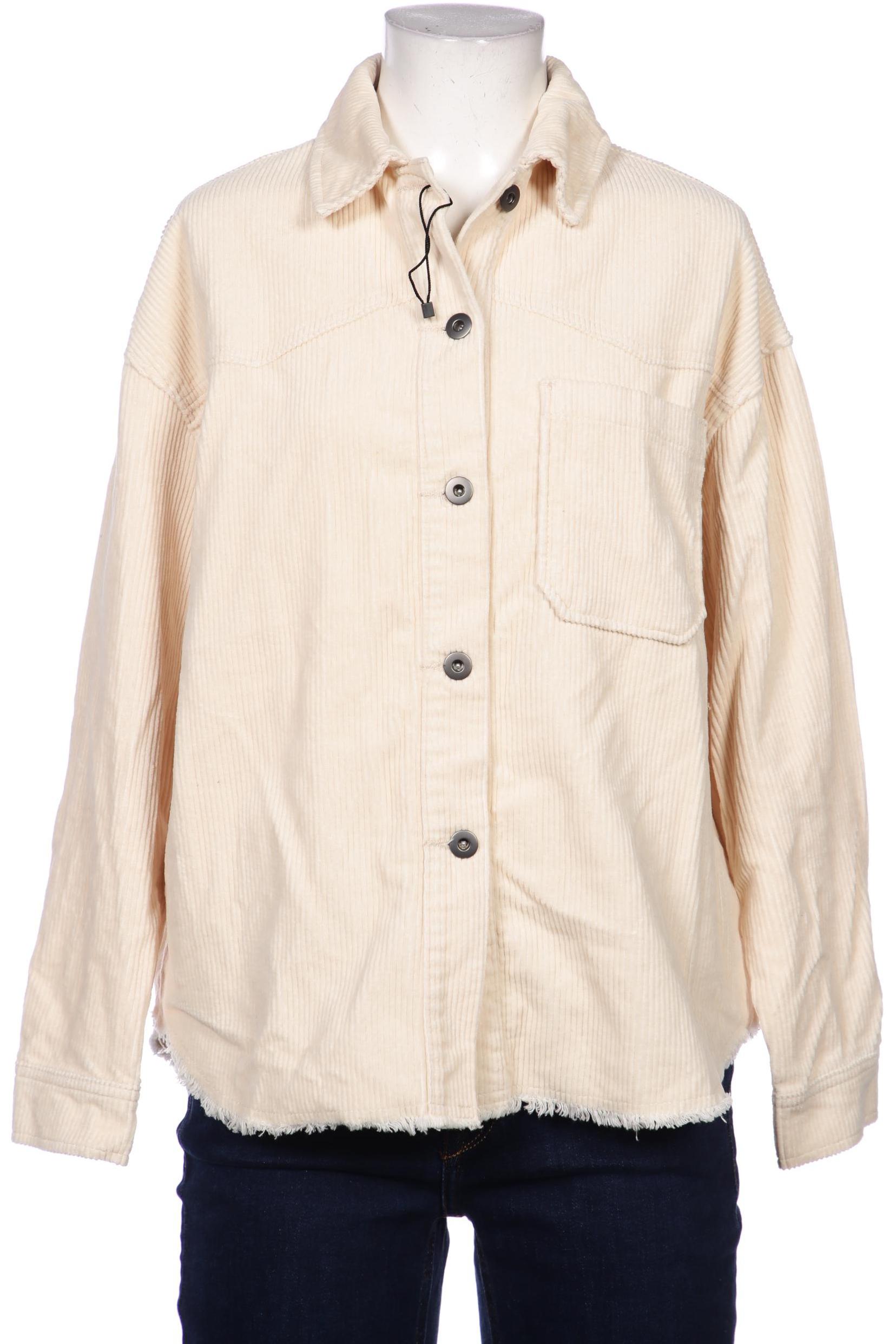 

Zara Damen Bluse, beige, Gr. 34