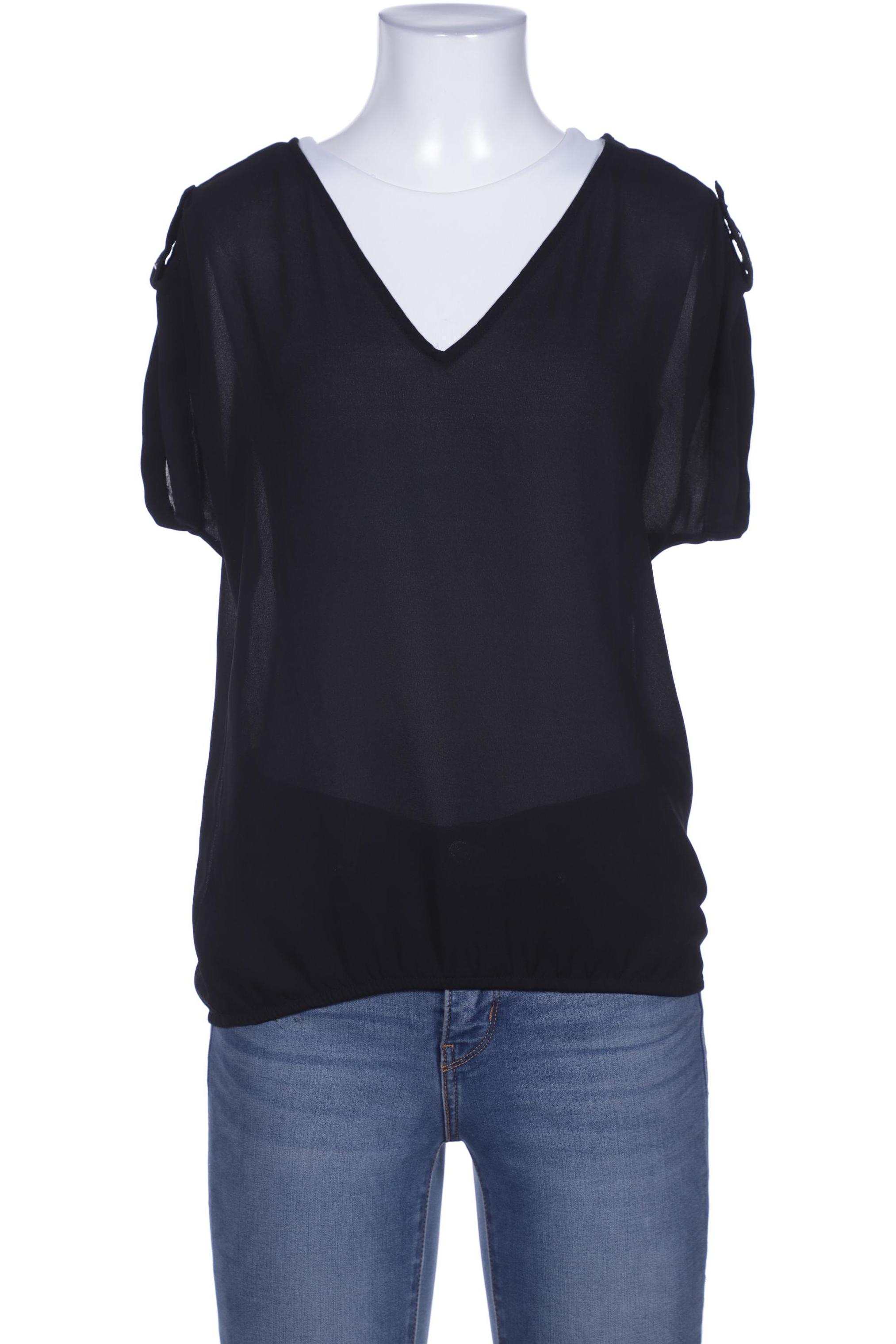 

ZARA Damen Bluse, schwarz