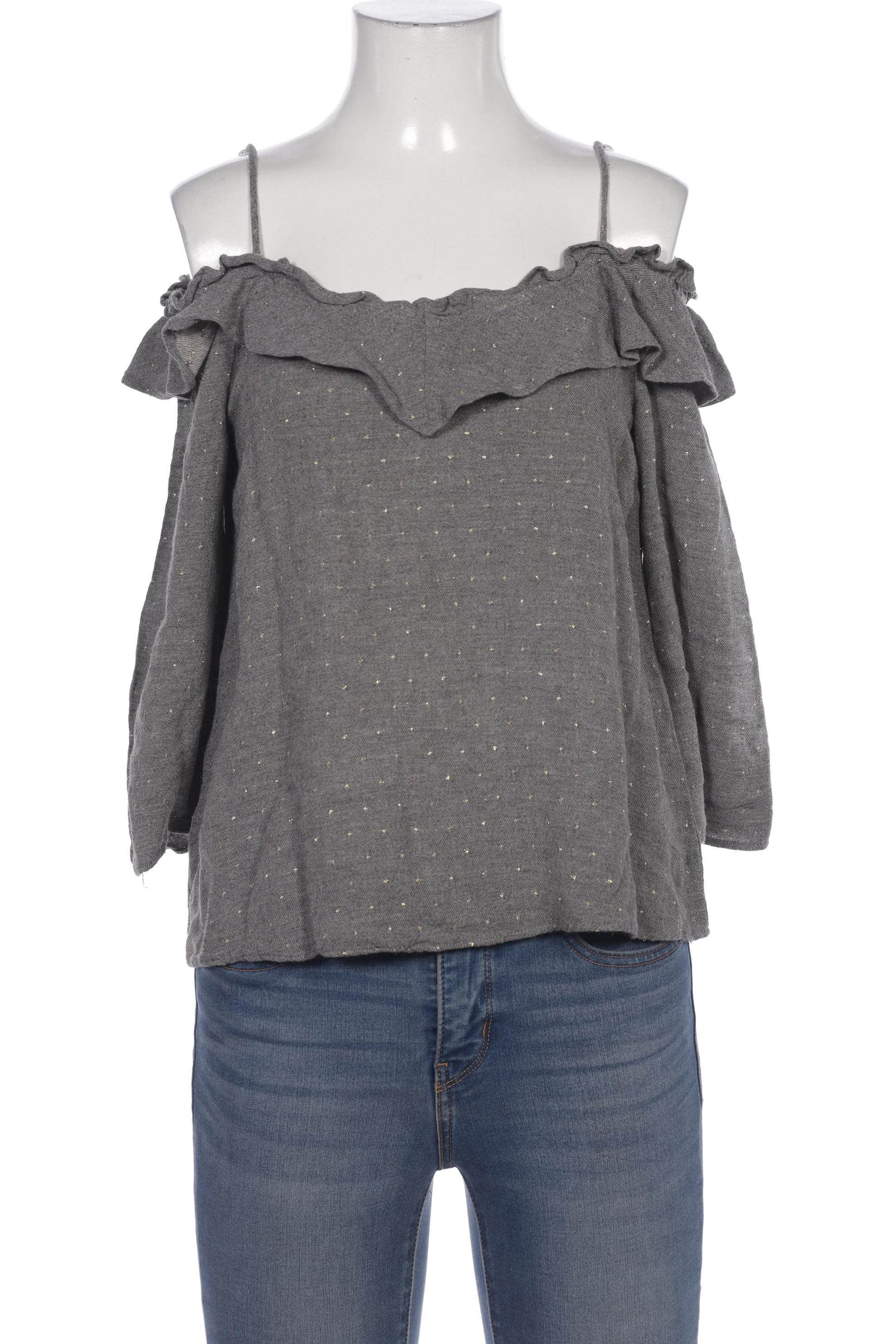 

ZARA Damen Bluse, grau