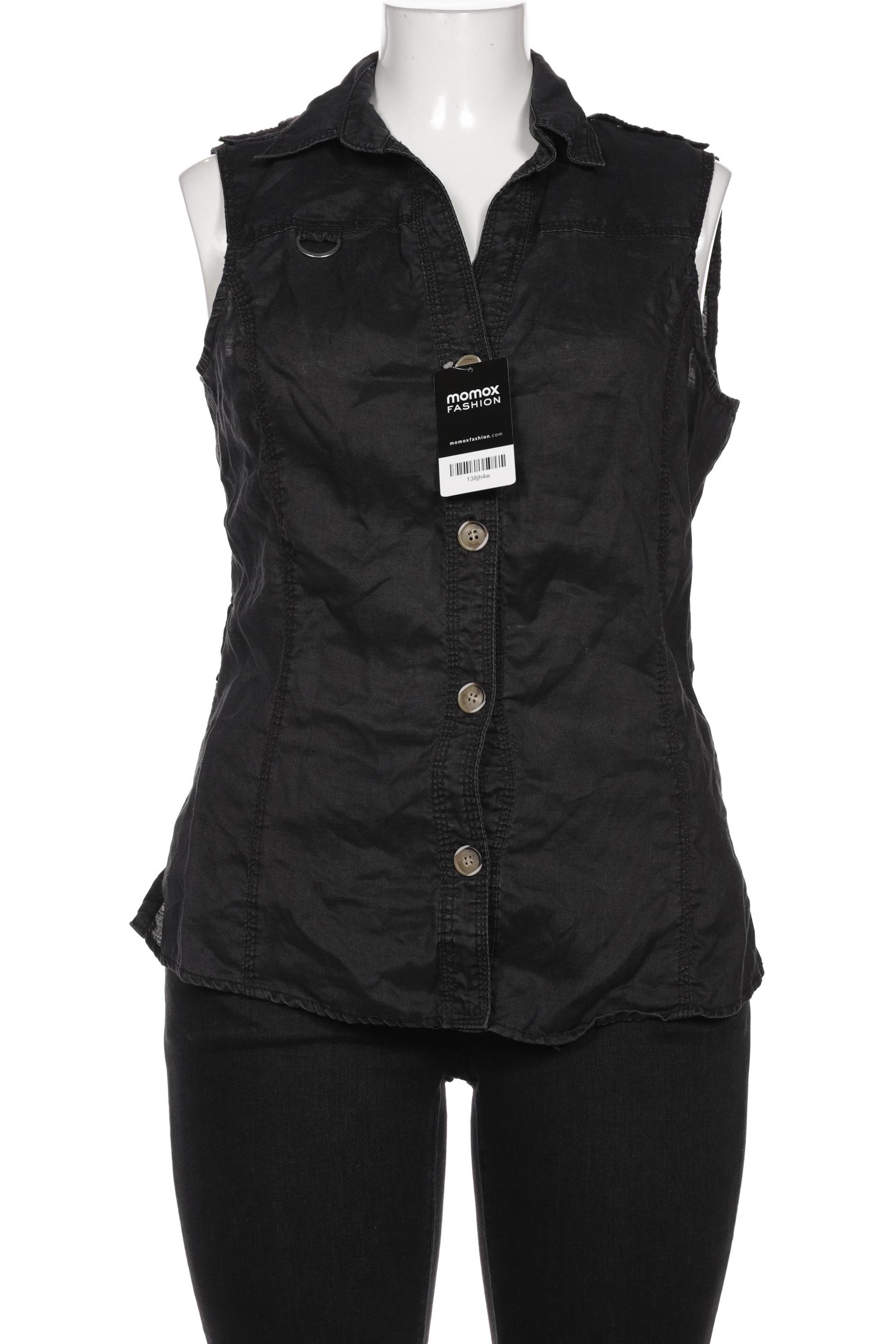 

ZARA Damen Bluse, schwarz