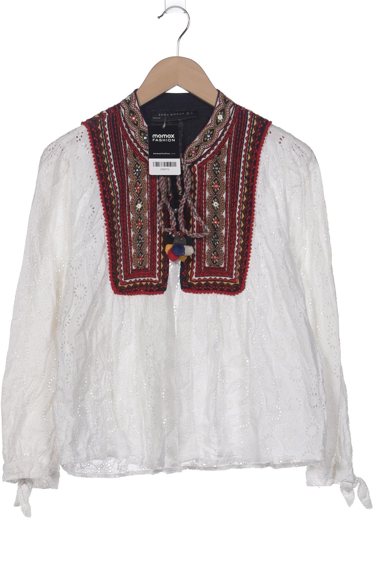 

Zara Damen Bluse, weiß, Gr. 36