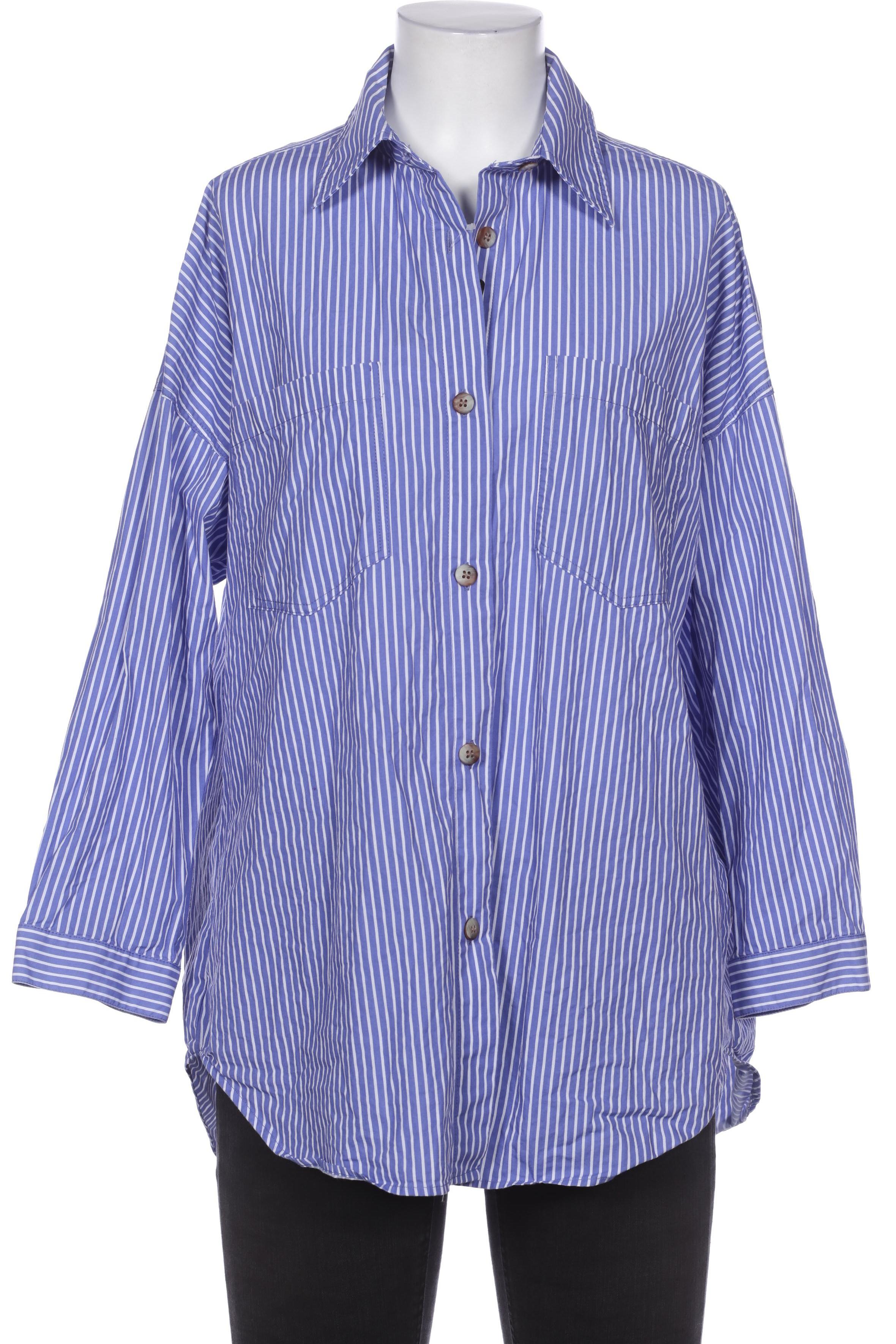 

Zara Damen Bluse, blau, Gr. 34
