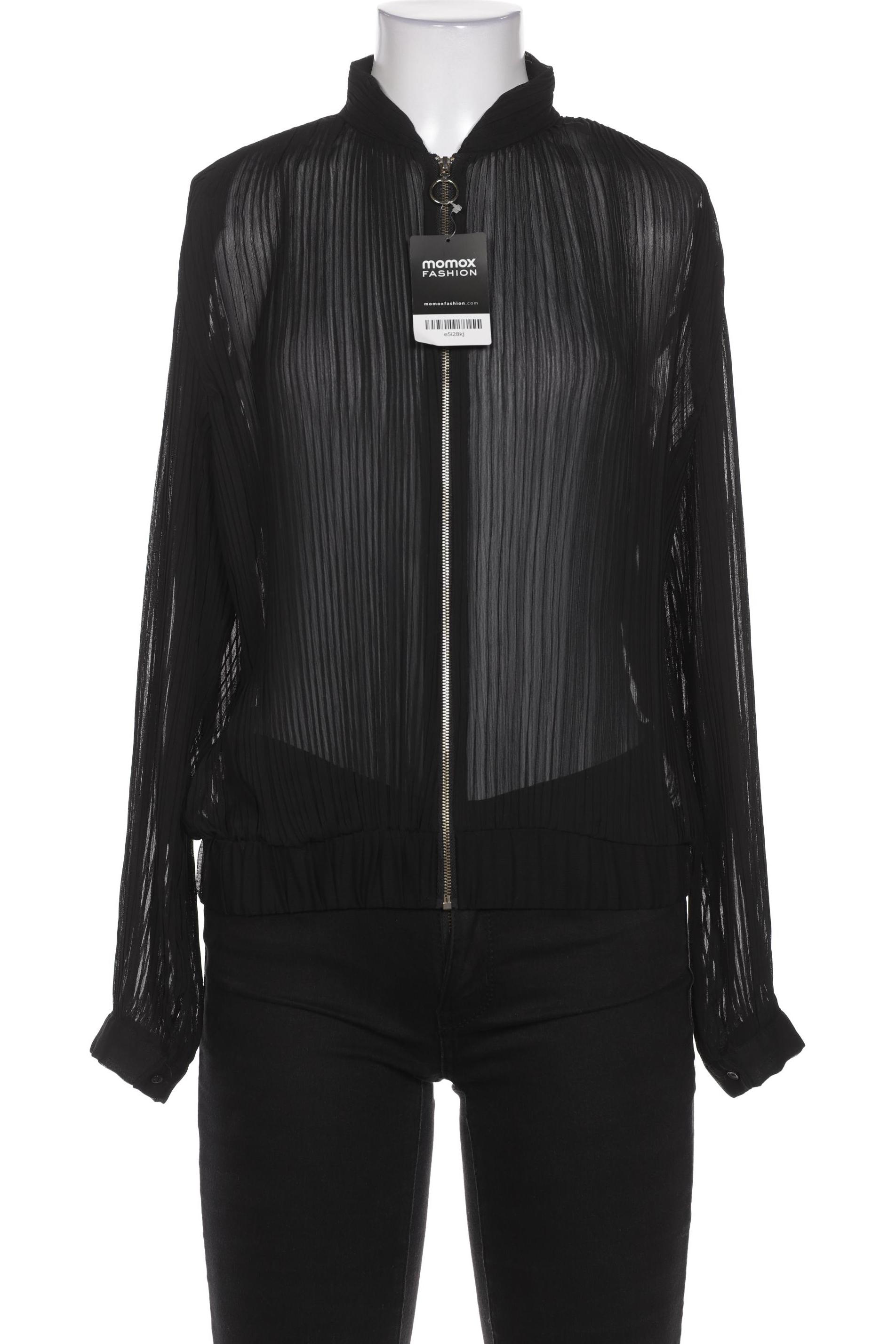 

ZARA Damen Bluse, schwarz