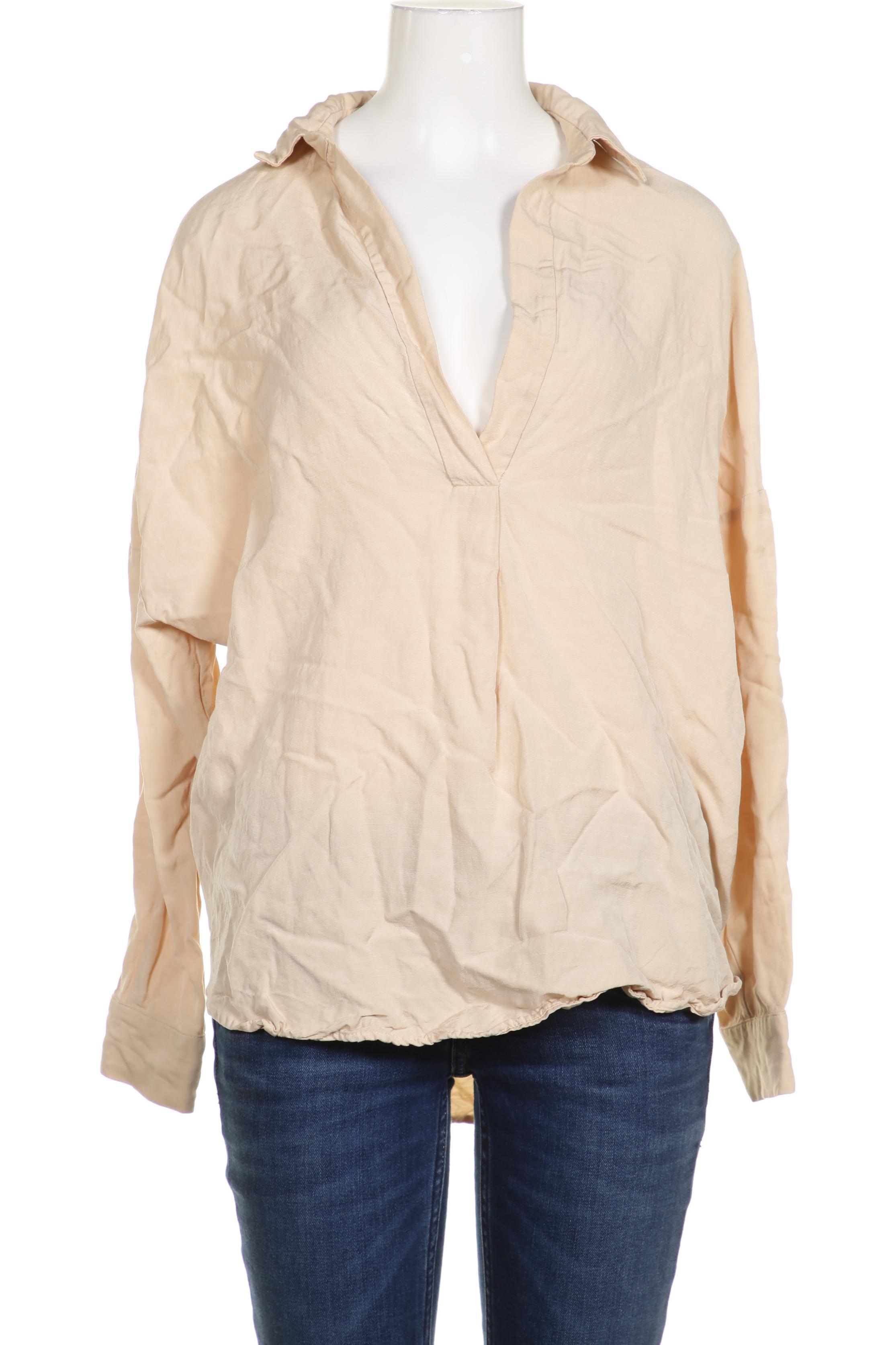 

Zara Damen Bluse, beige, Gr.