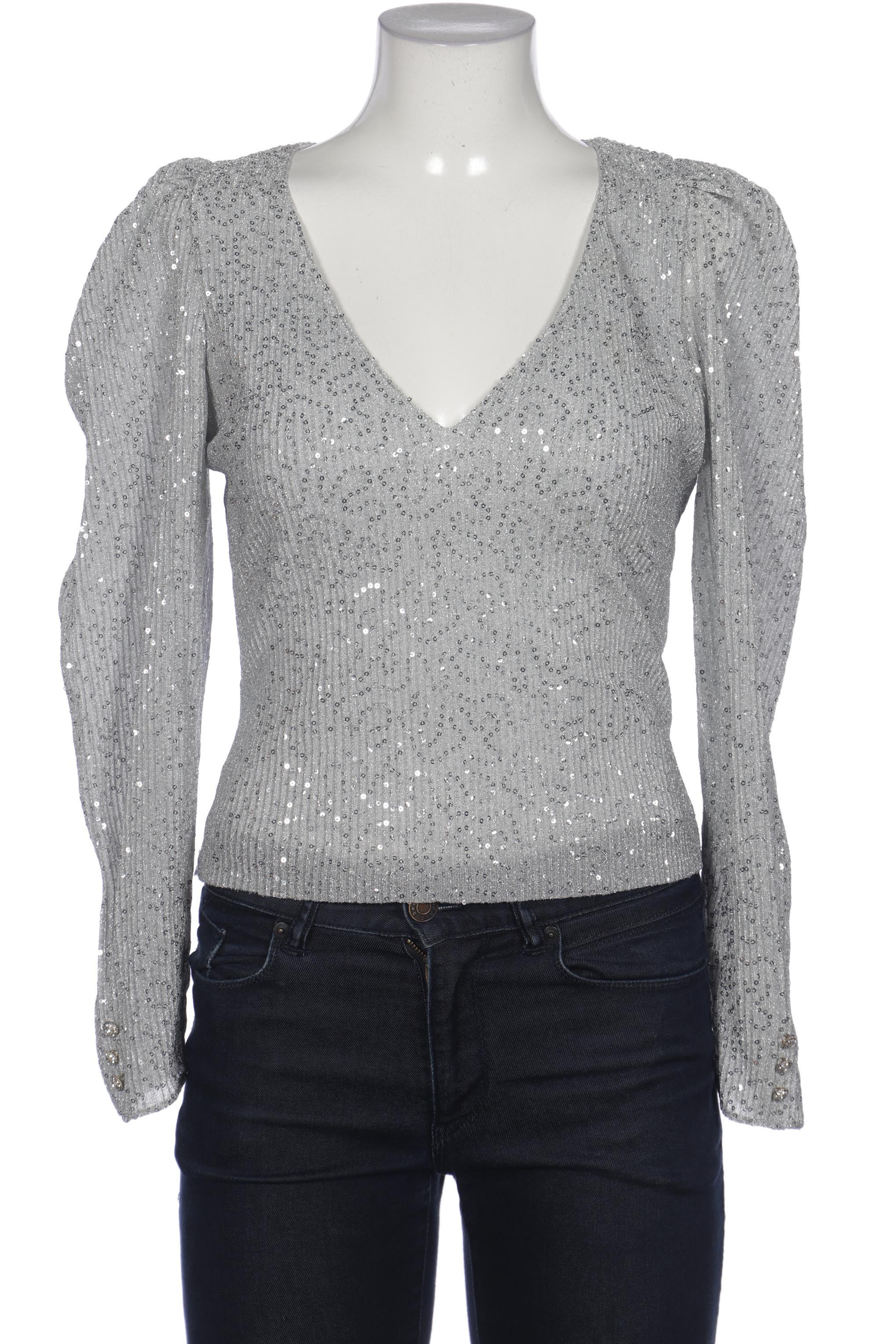 

ZARA Damen Bluse, silber