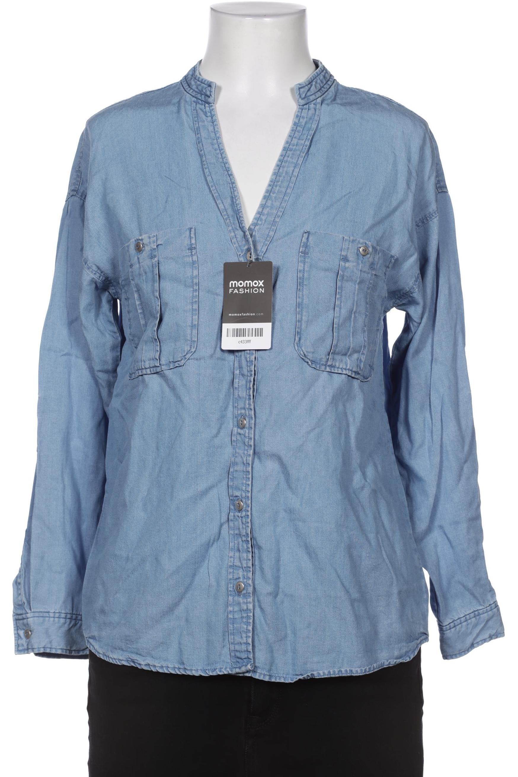 

ZARA Damen Bluse, blau