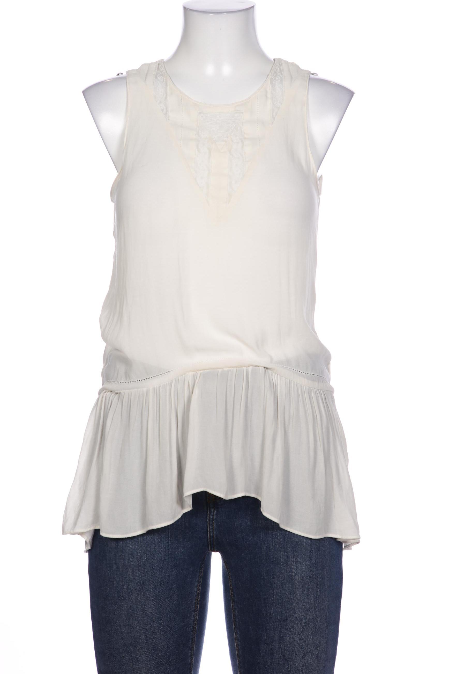 

ZARA Damen Bluse, cremeweiß