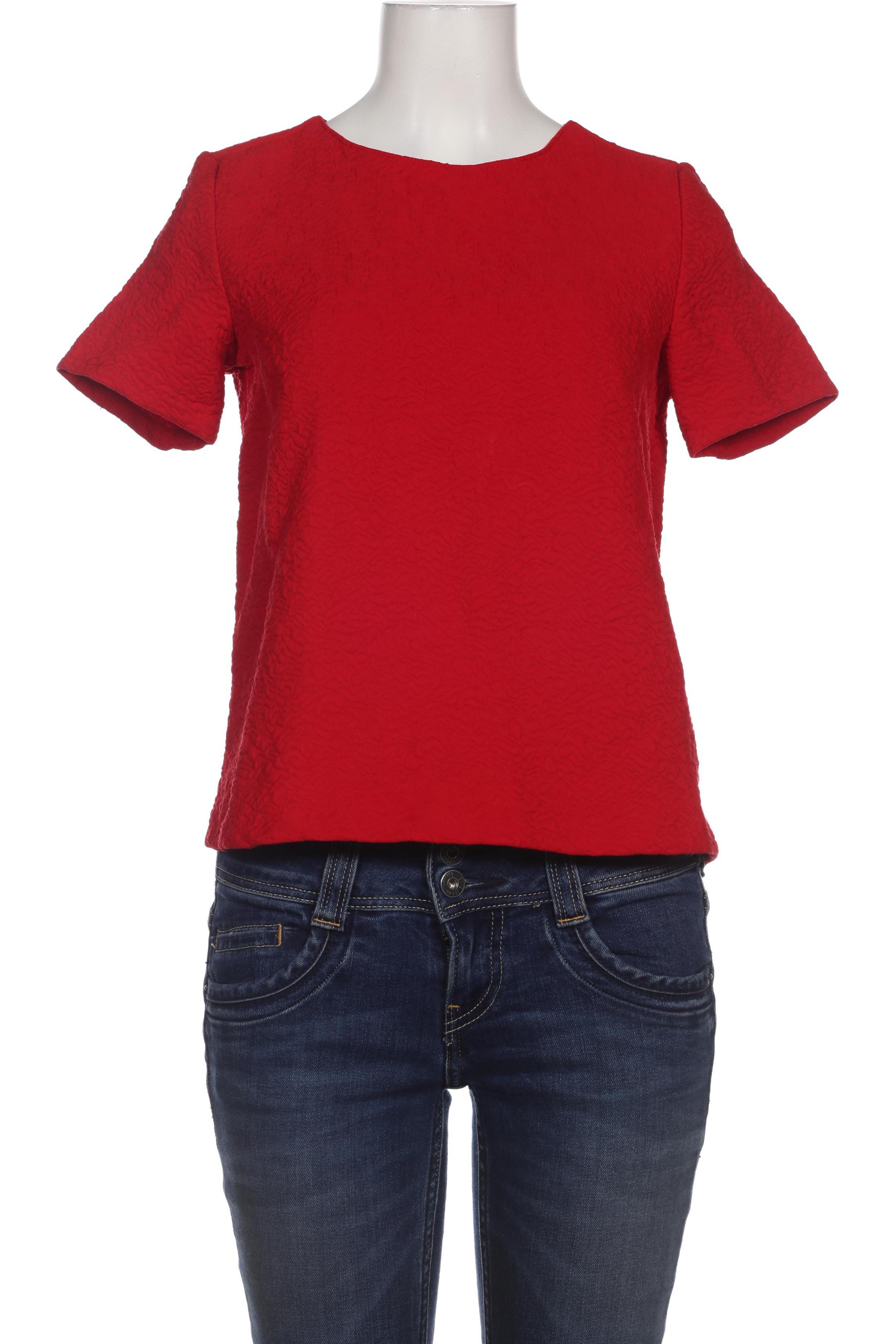 

ZARA Damen Bluse, rot