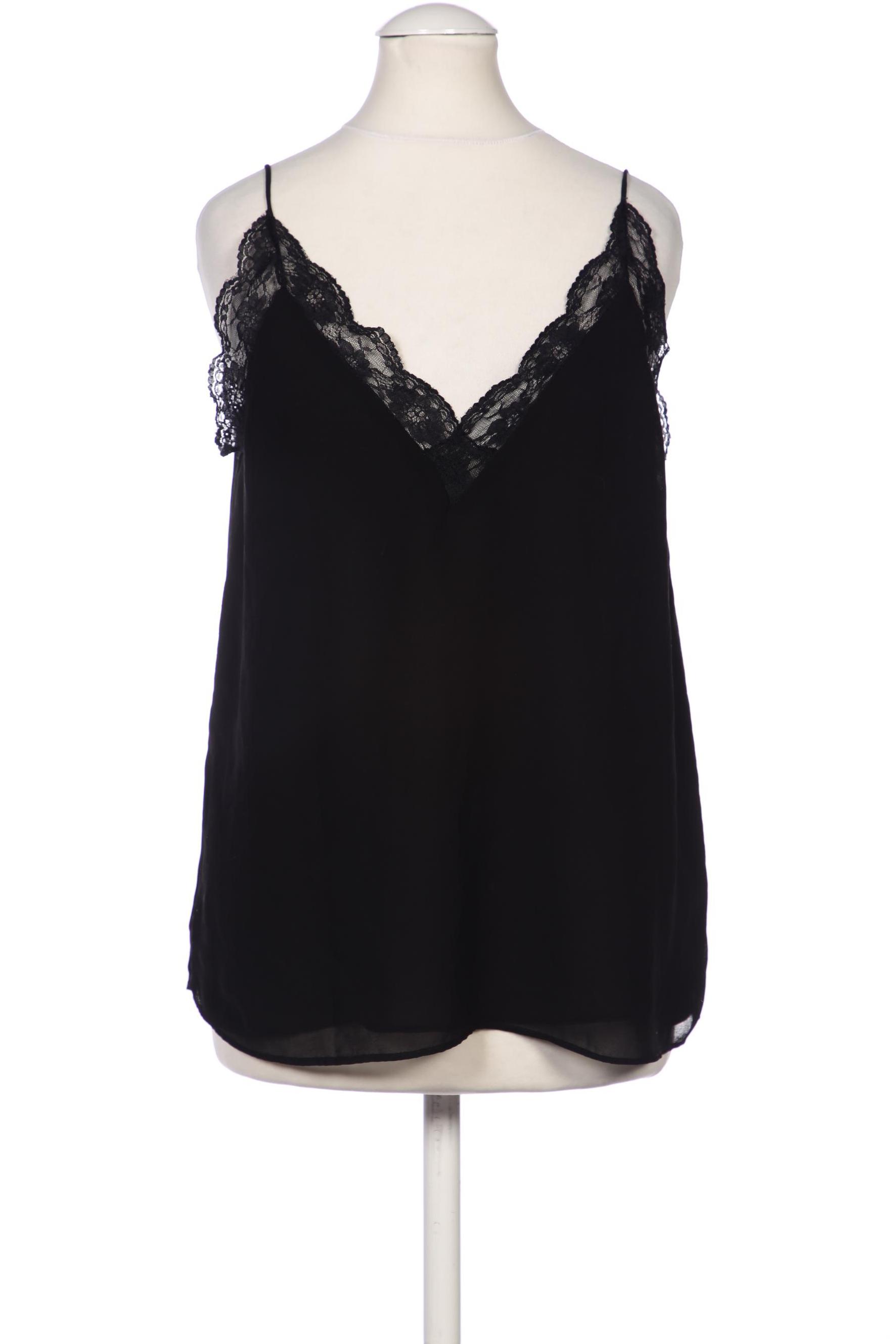 

ZARA Damen Bluse, schwarz