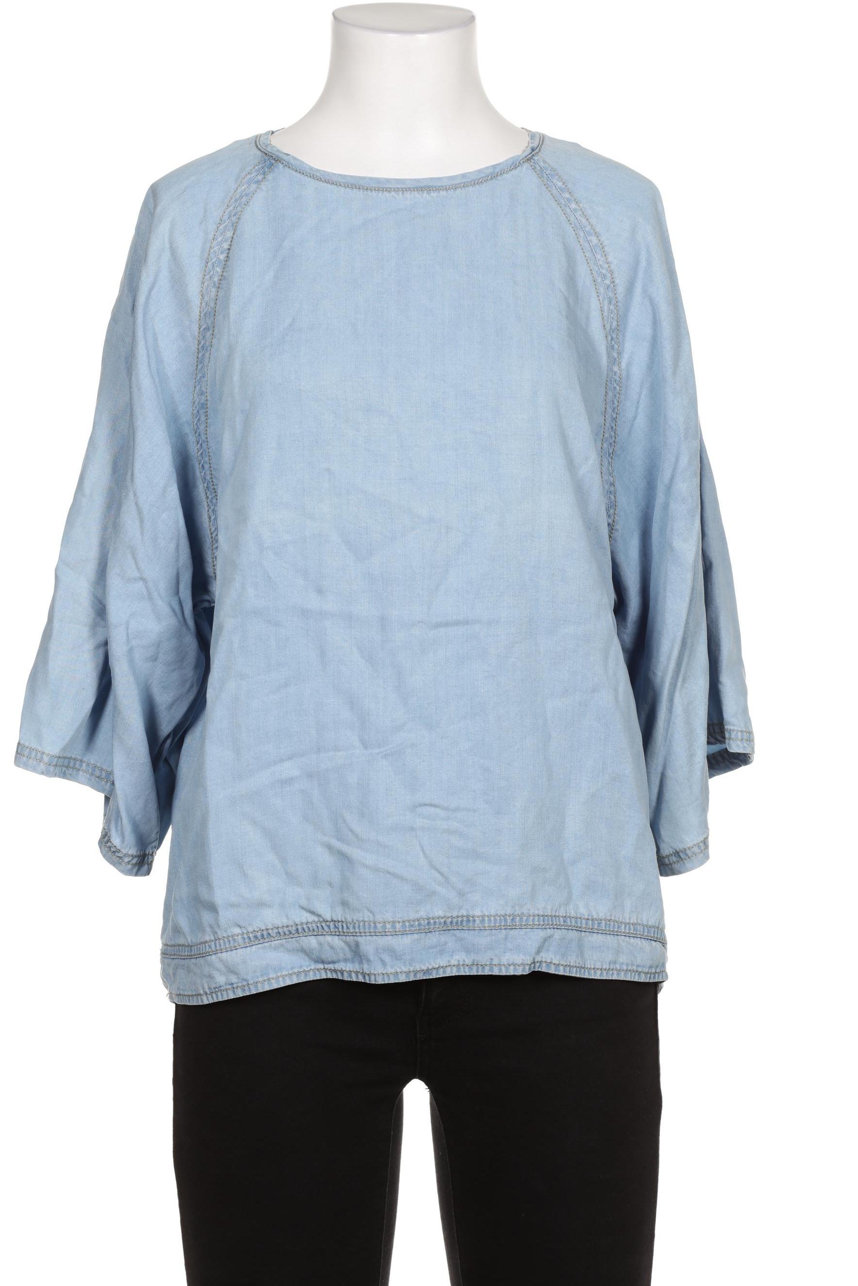 

ZARA Damen Bluse, blau