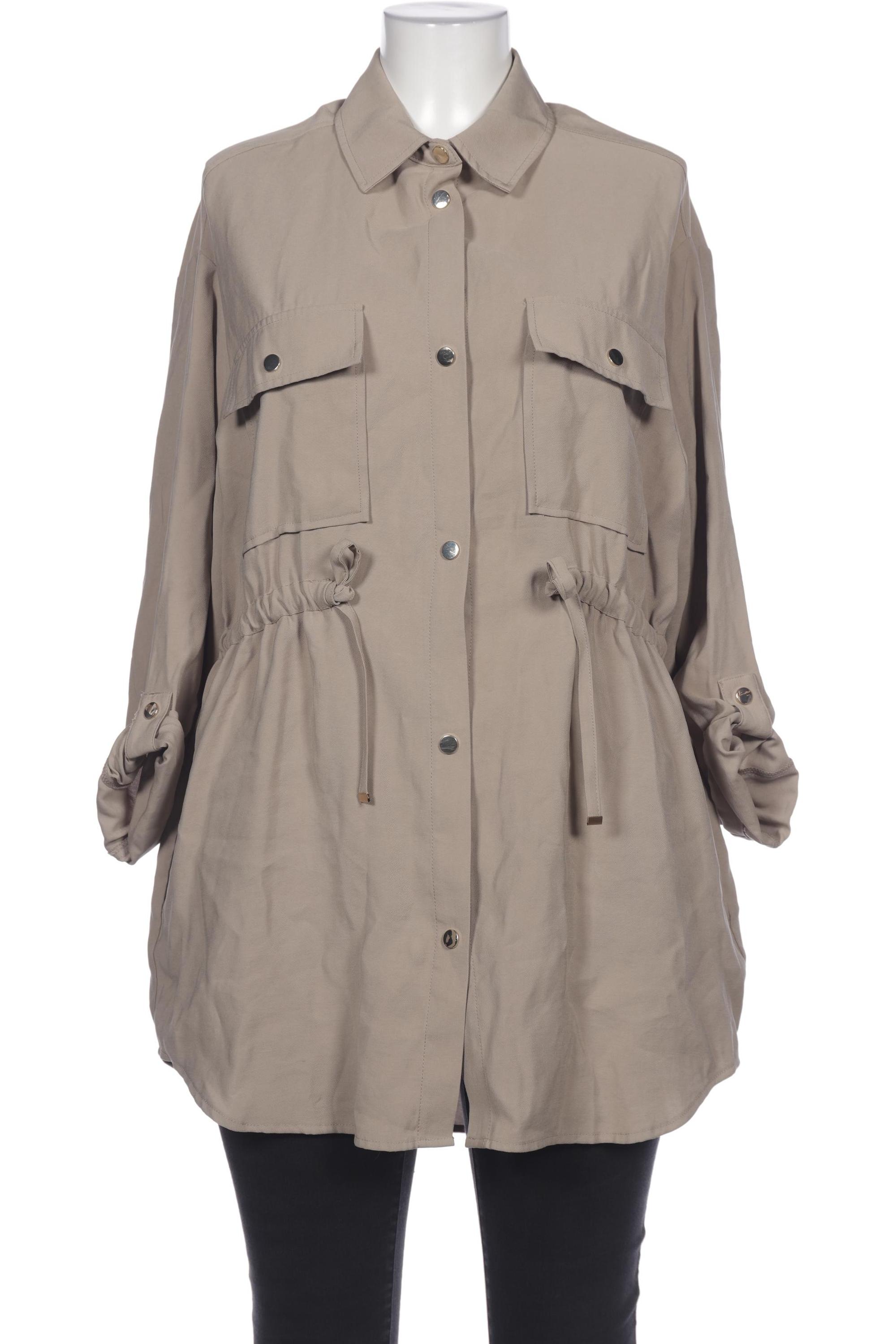 

ZARA Damen Bluse, beige