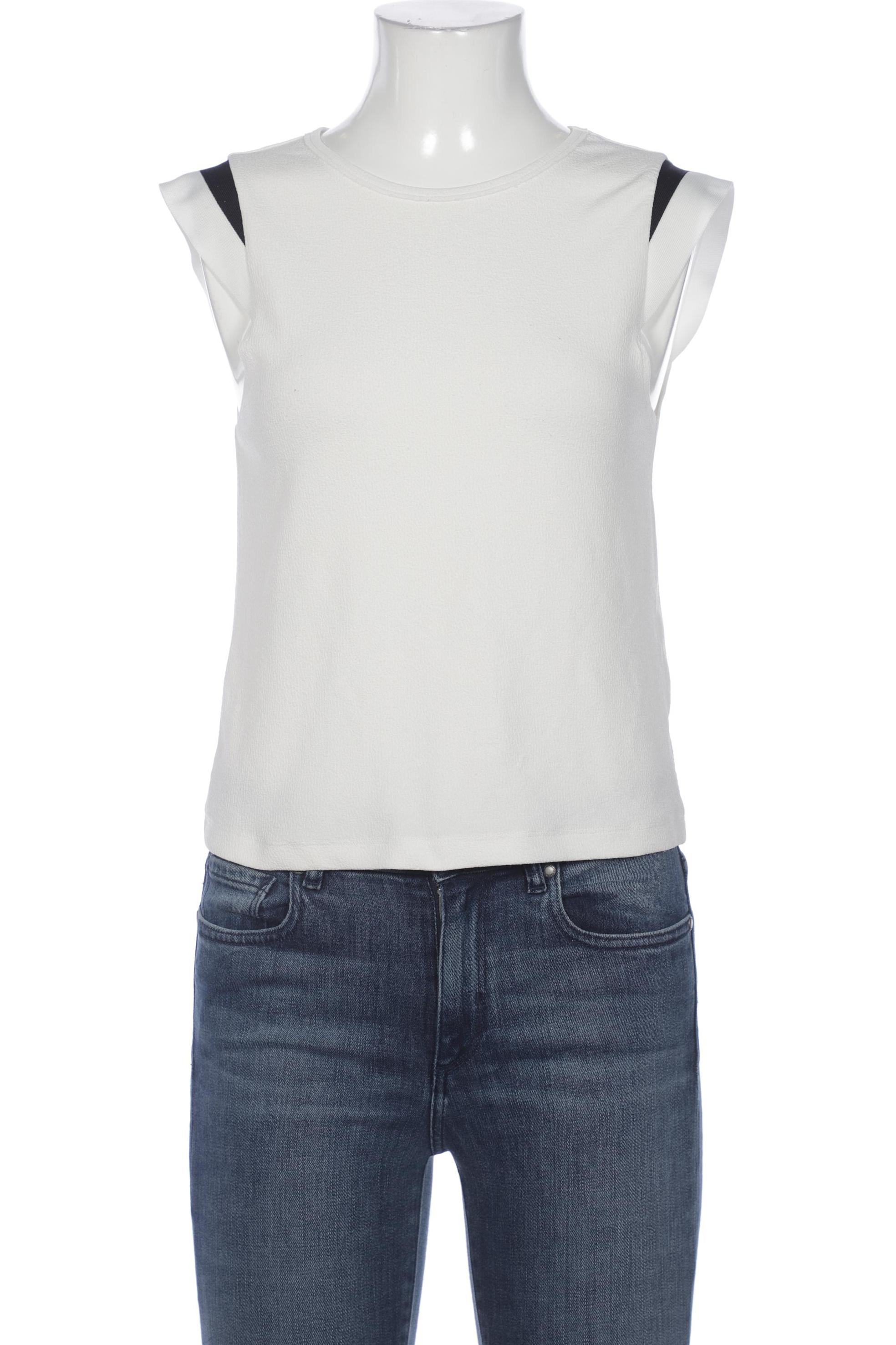 

ZARA Damen Bluse, weiß