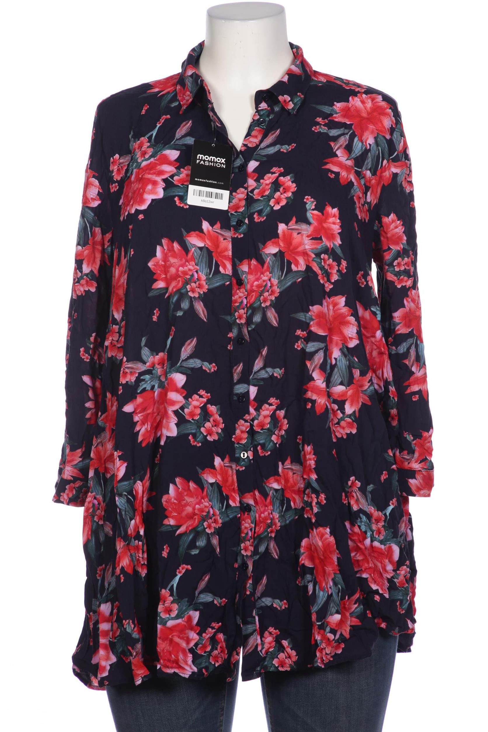 

ZARA Damen Bluse, marineblau