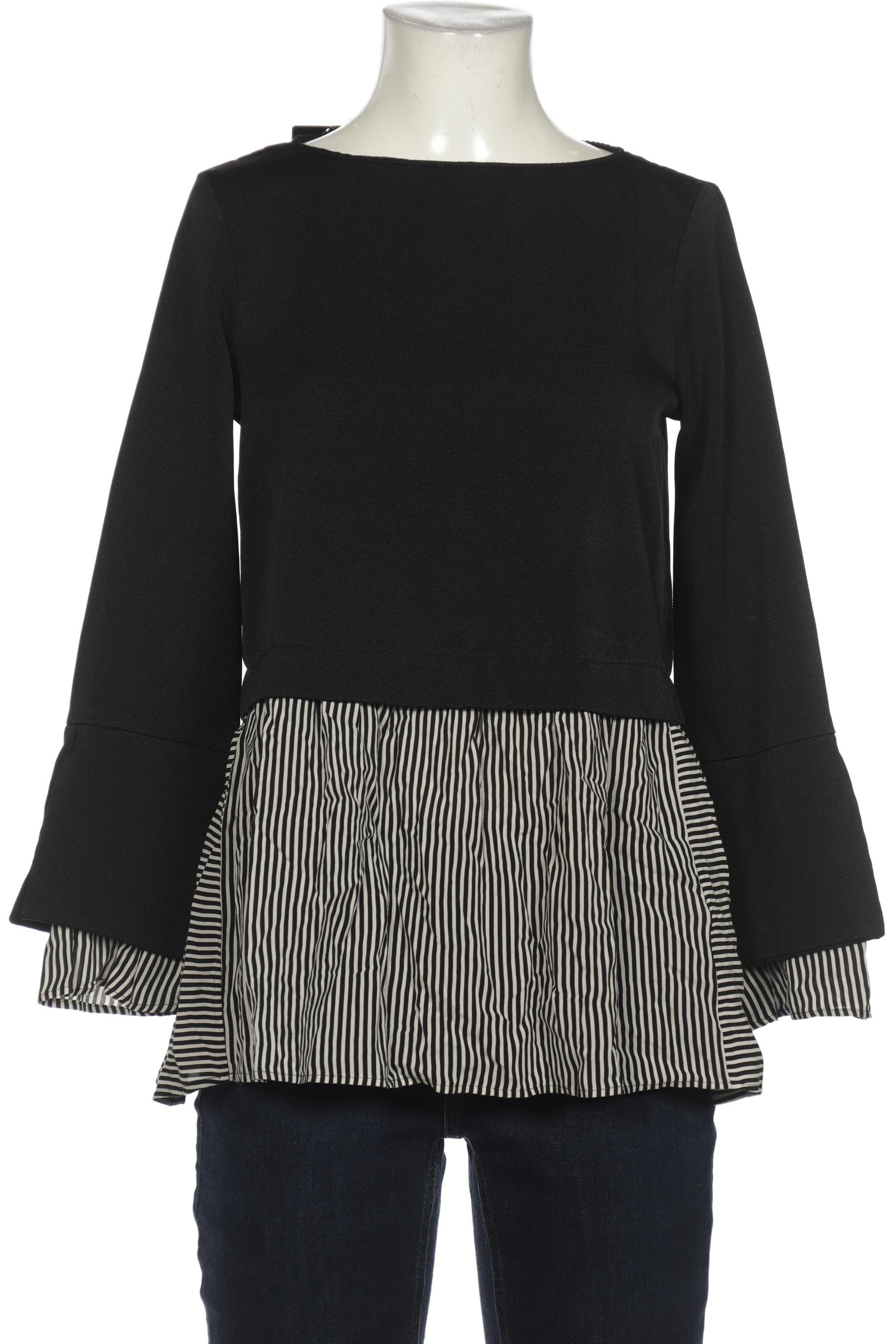 

ZARA Damen Bluse, schwarz