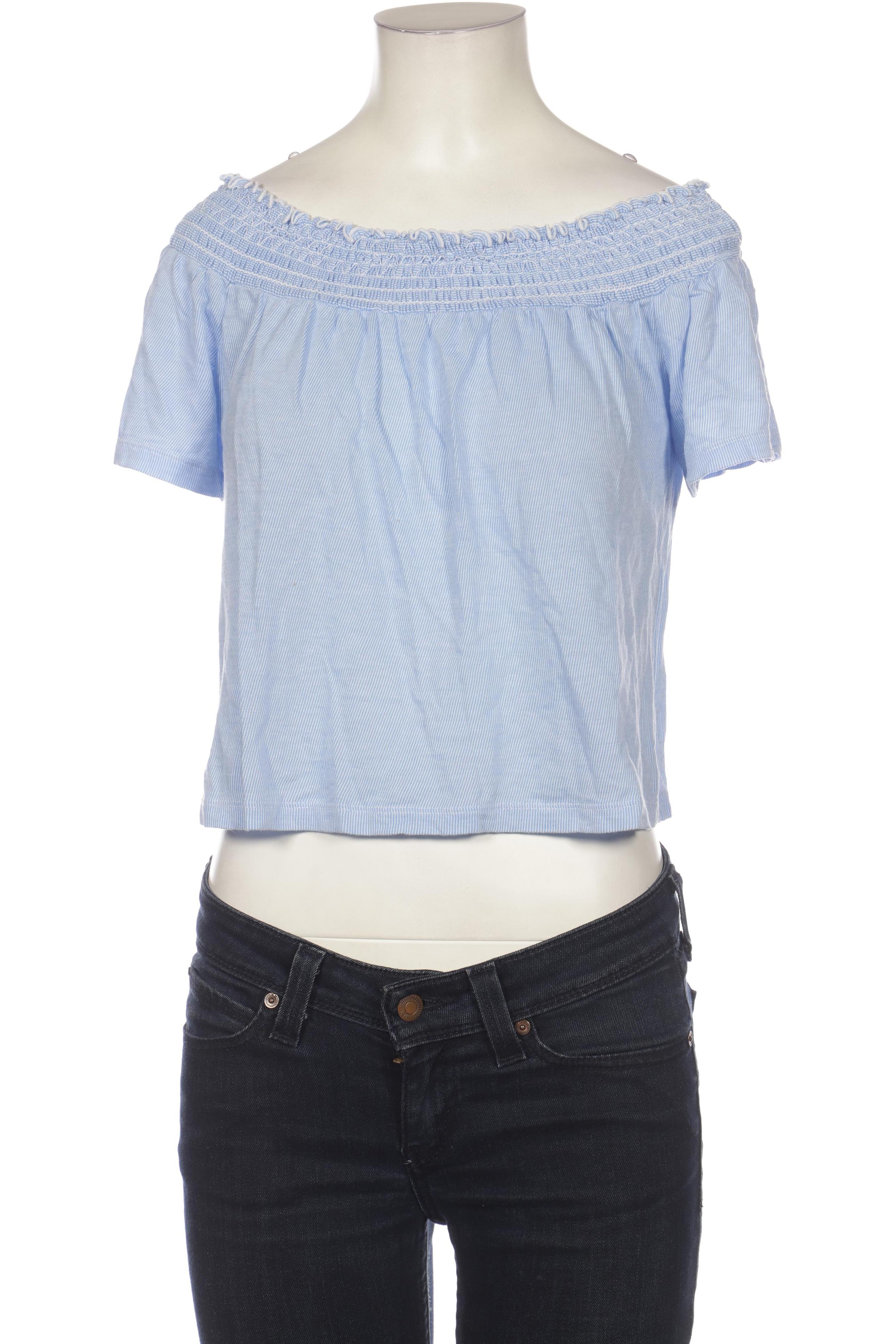 

ZARA Damen Bluse, blau