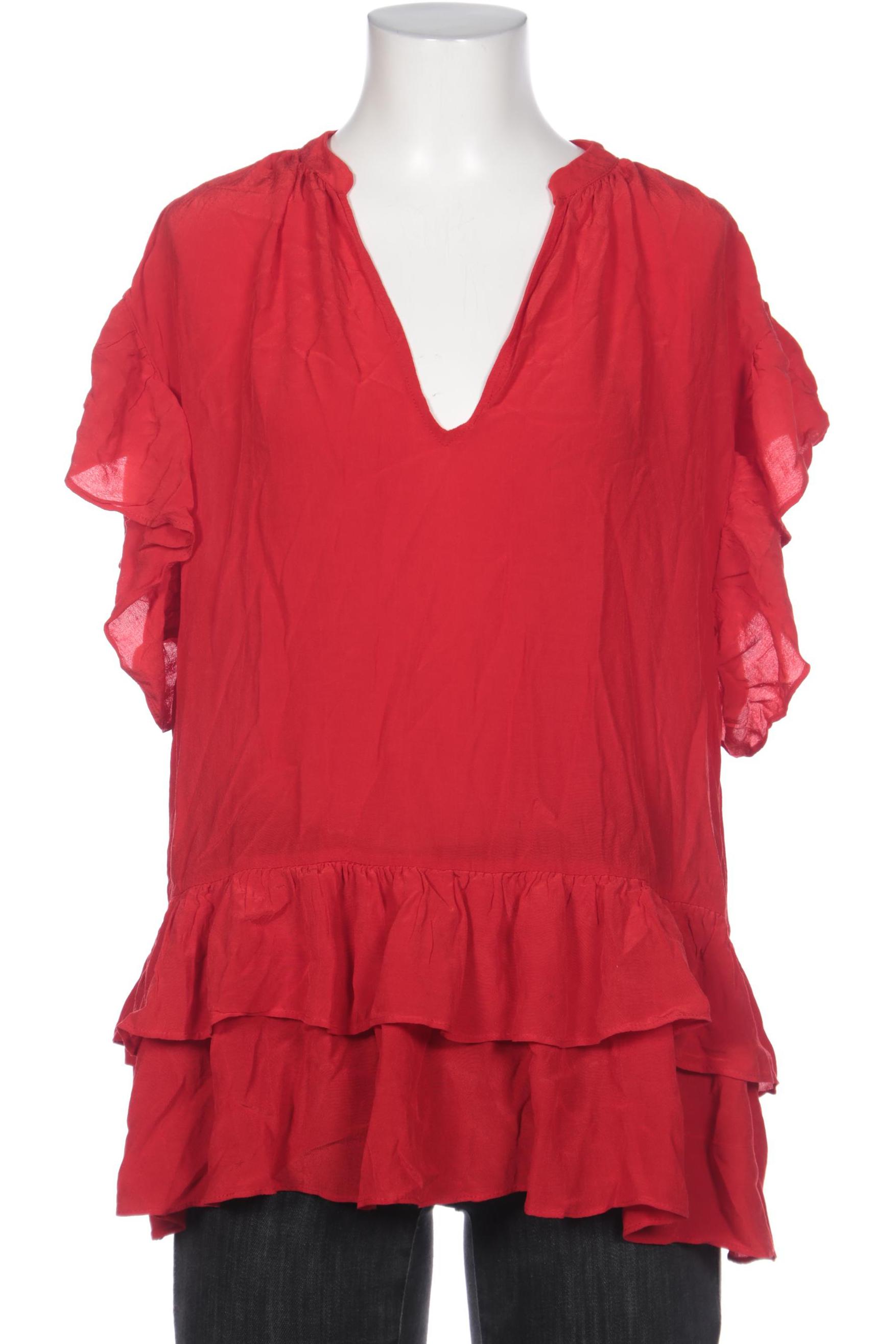 

Zara Damen Bluse, rot, Gr. 36