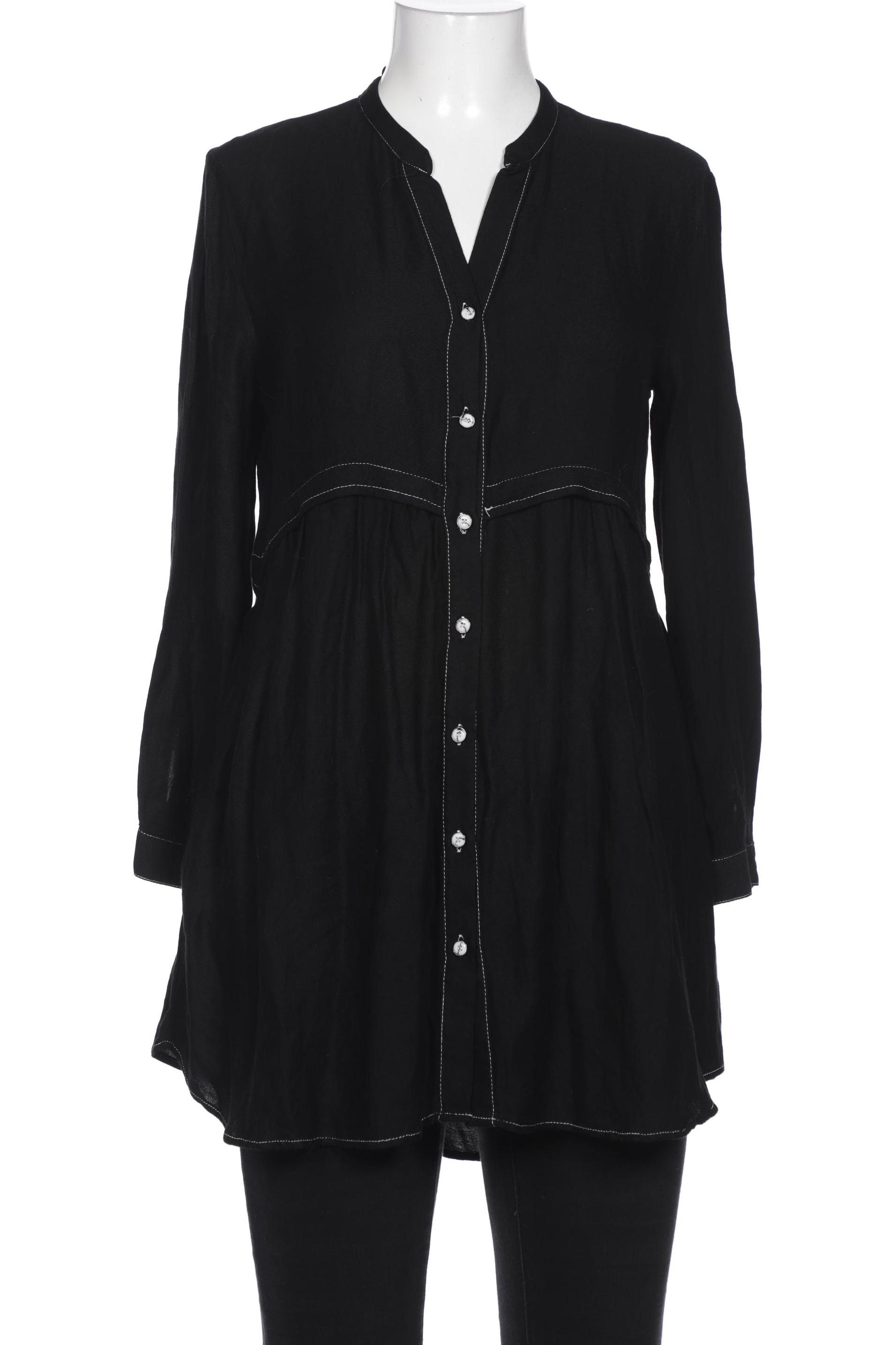 

ZARA Damen Bluse, schwarz