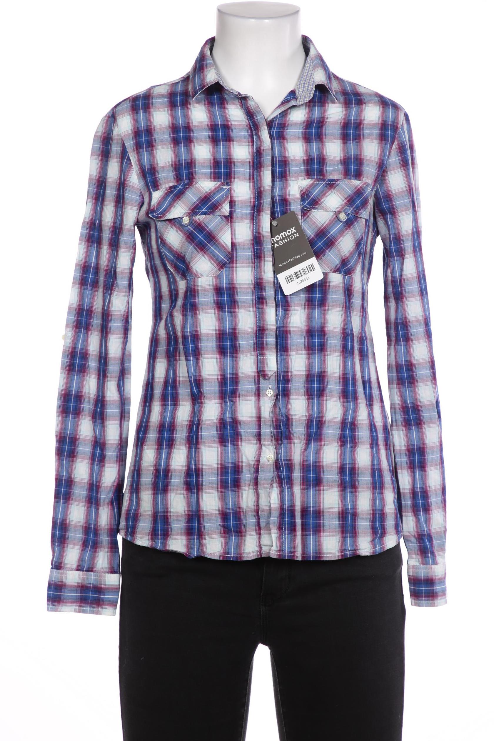 

ZARA Damen Bluse, blau