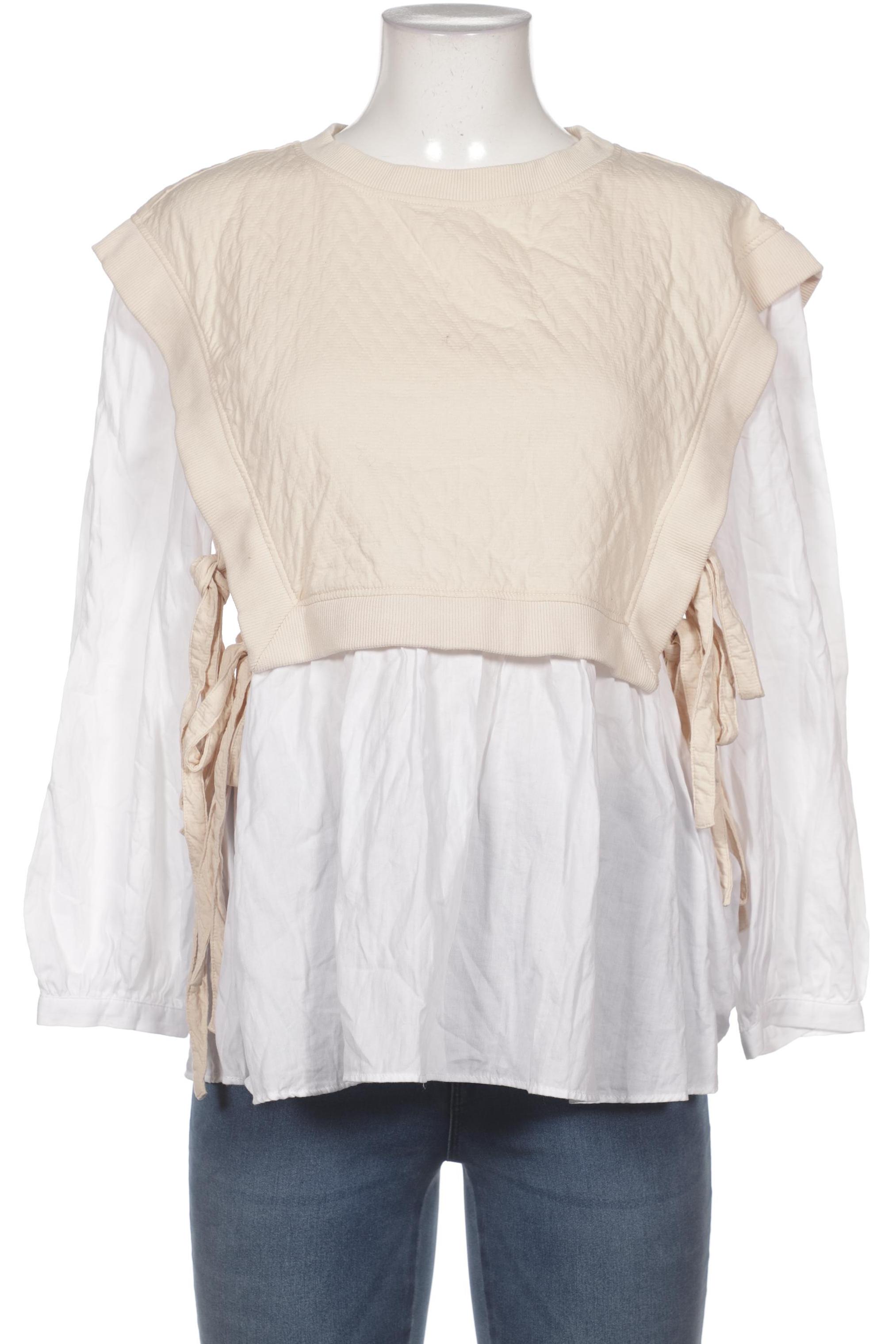 

Zara Damen Bluse, beige, Gr. 42