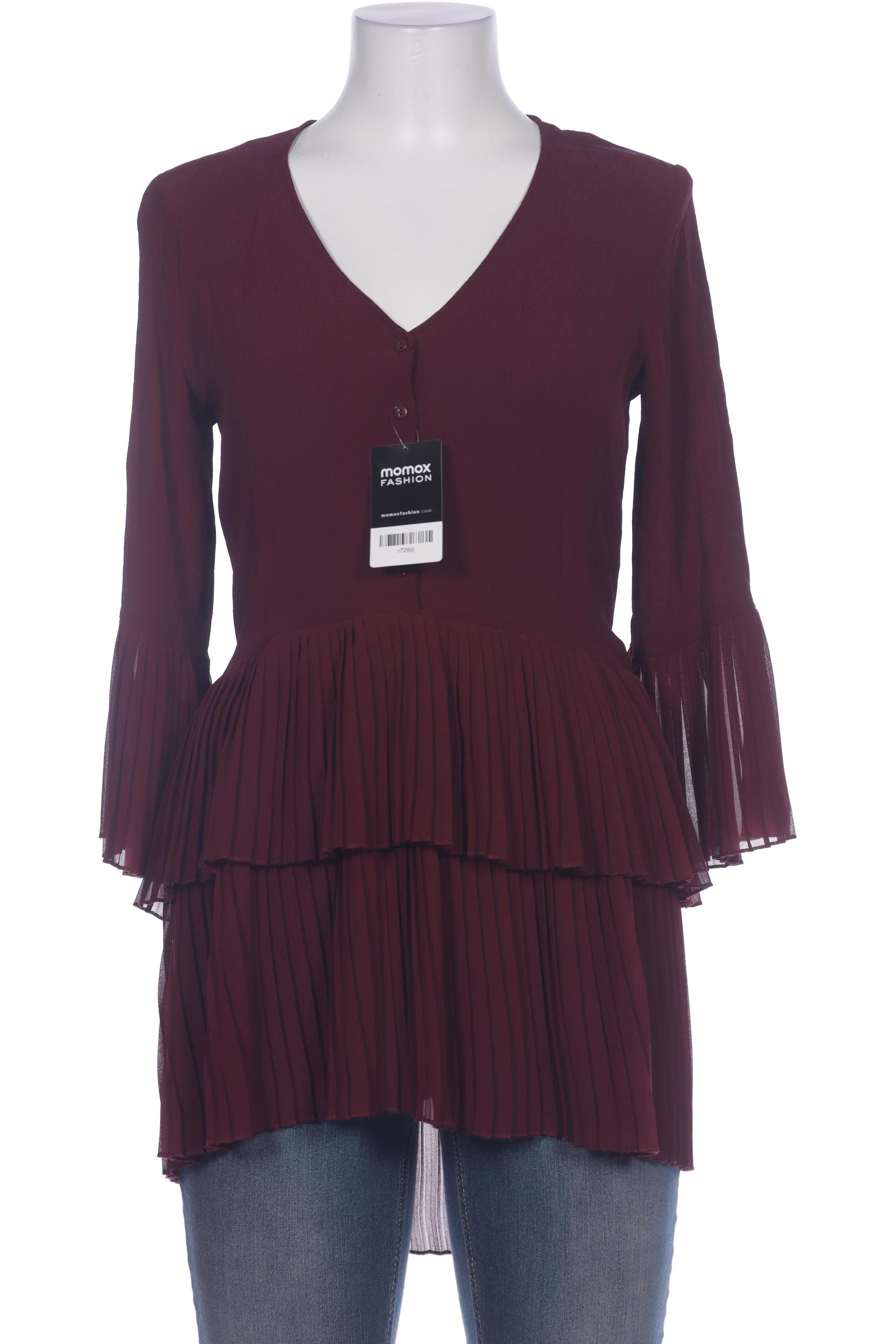 

Zara Damen Bluse, bordeaux, Gr. 38