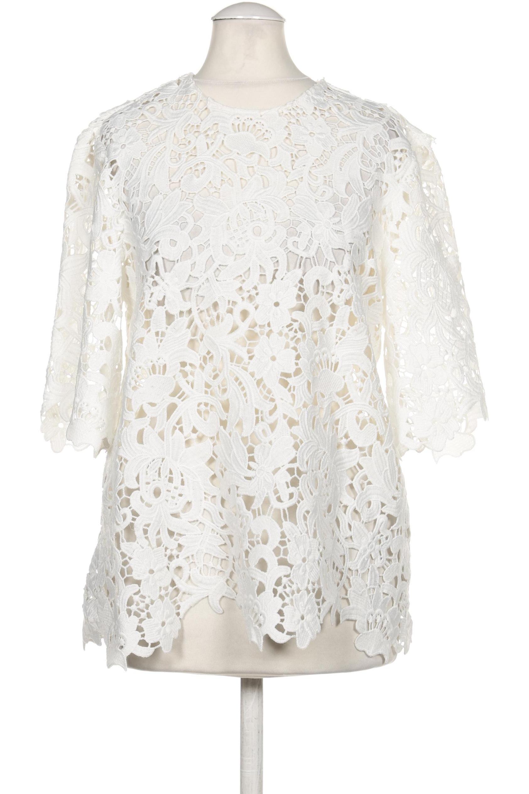 

ZARA Damen Bluse, weiß