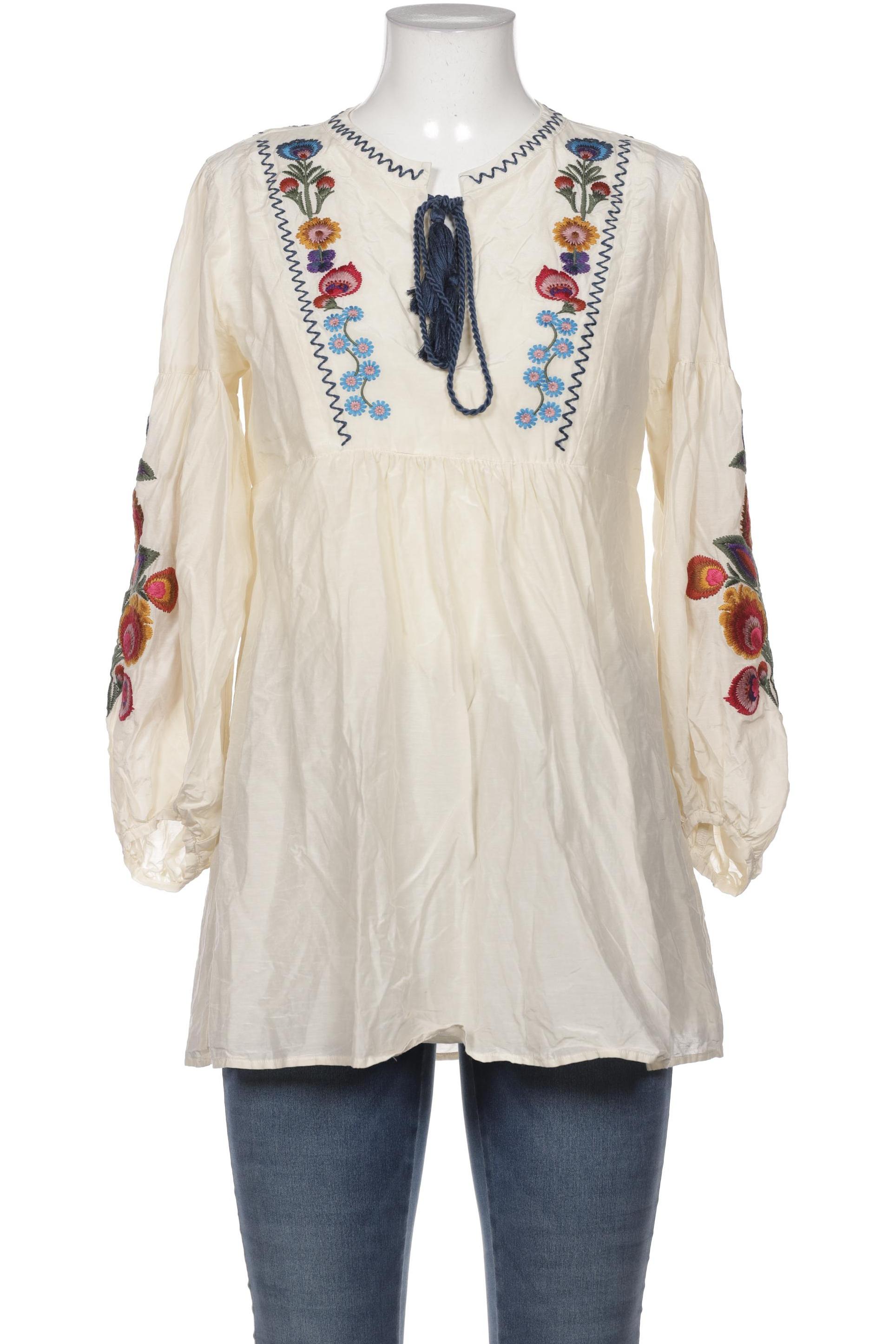 

Zara Damen Bluse, beige, Gr. 38