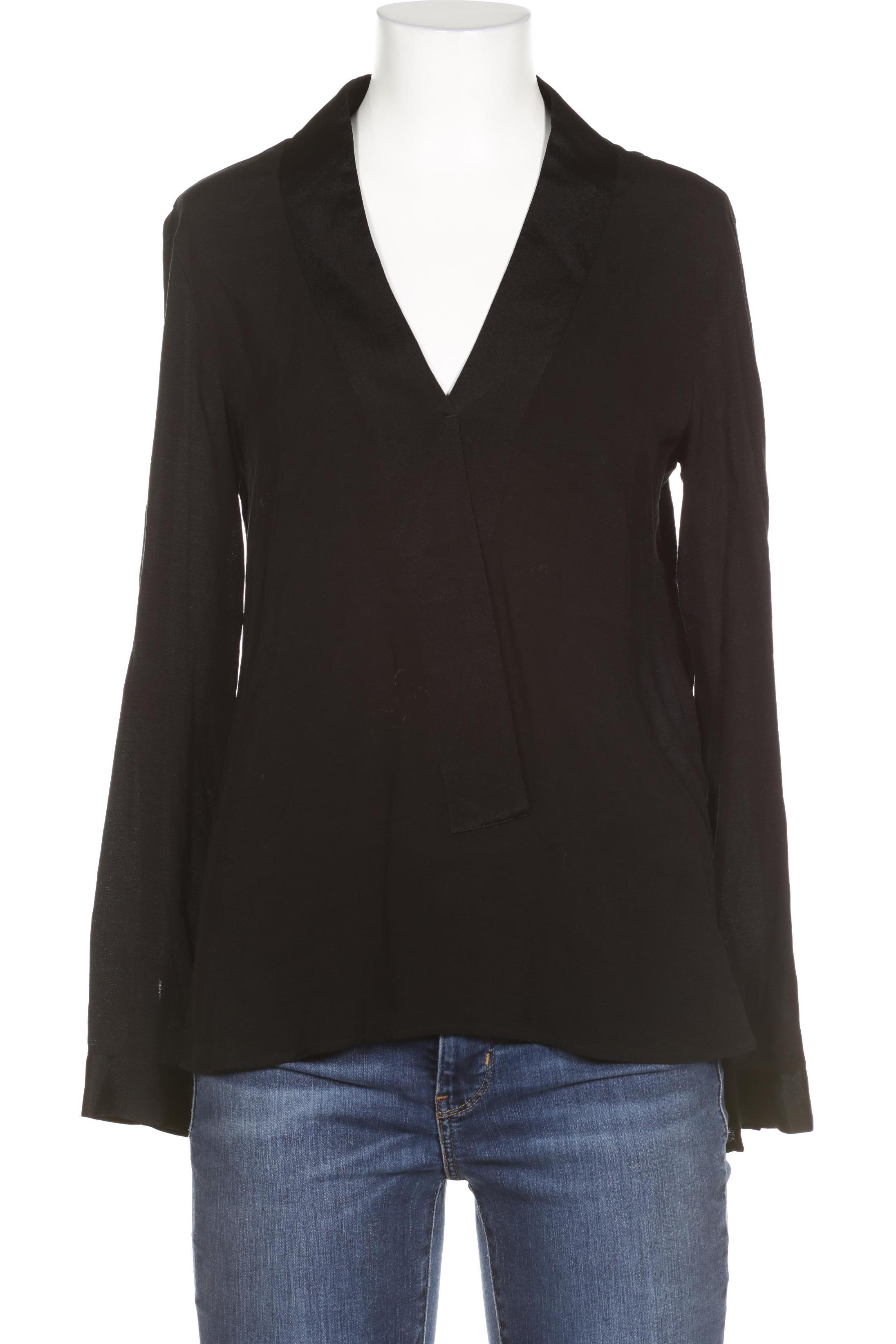 

ZARA Damen Bluse, schwarz