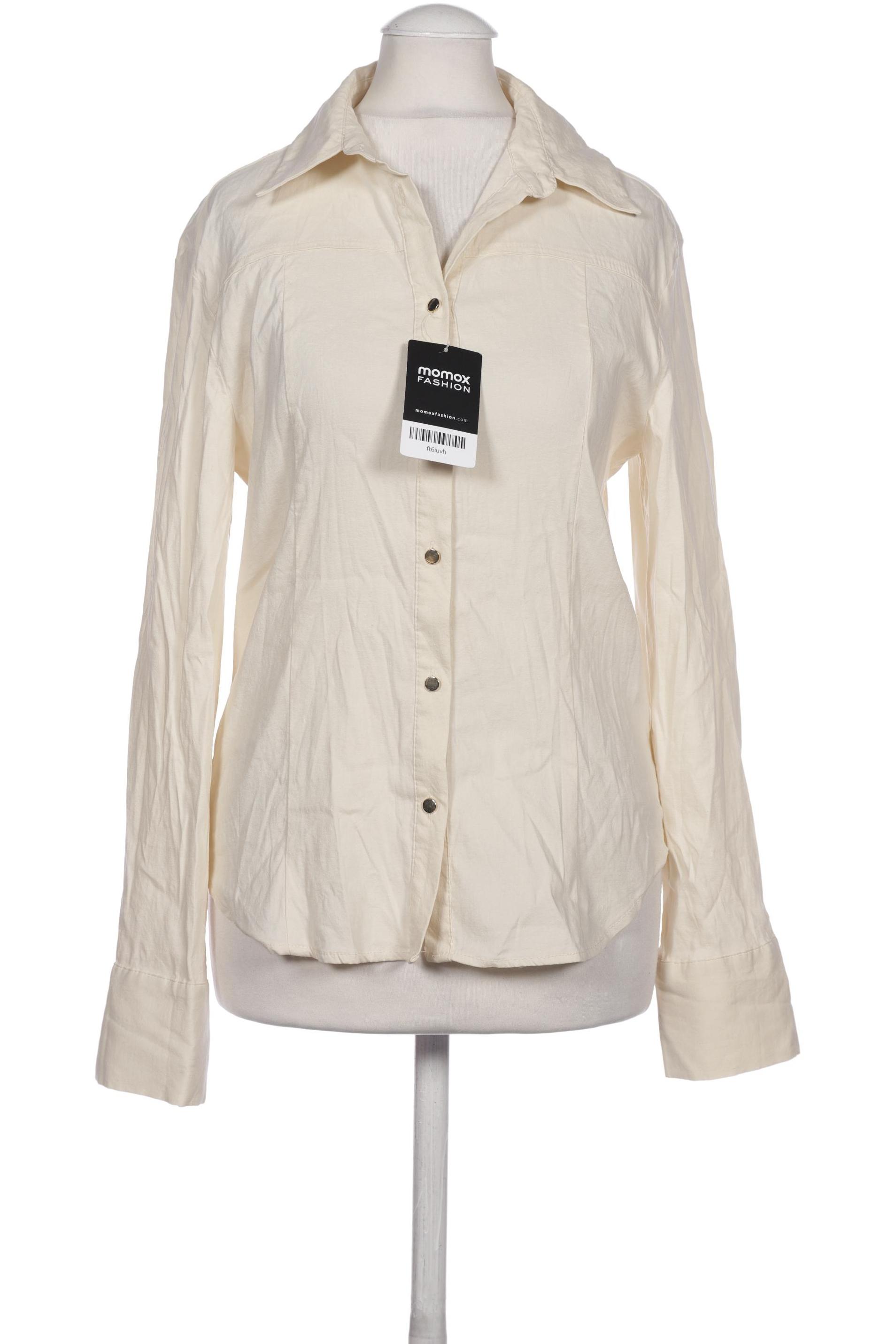 

ZARA Damen Bluse, cremeweiß