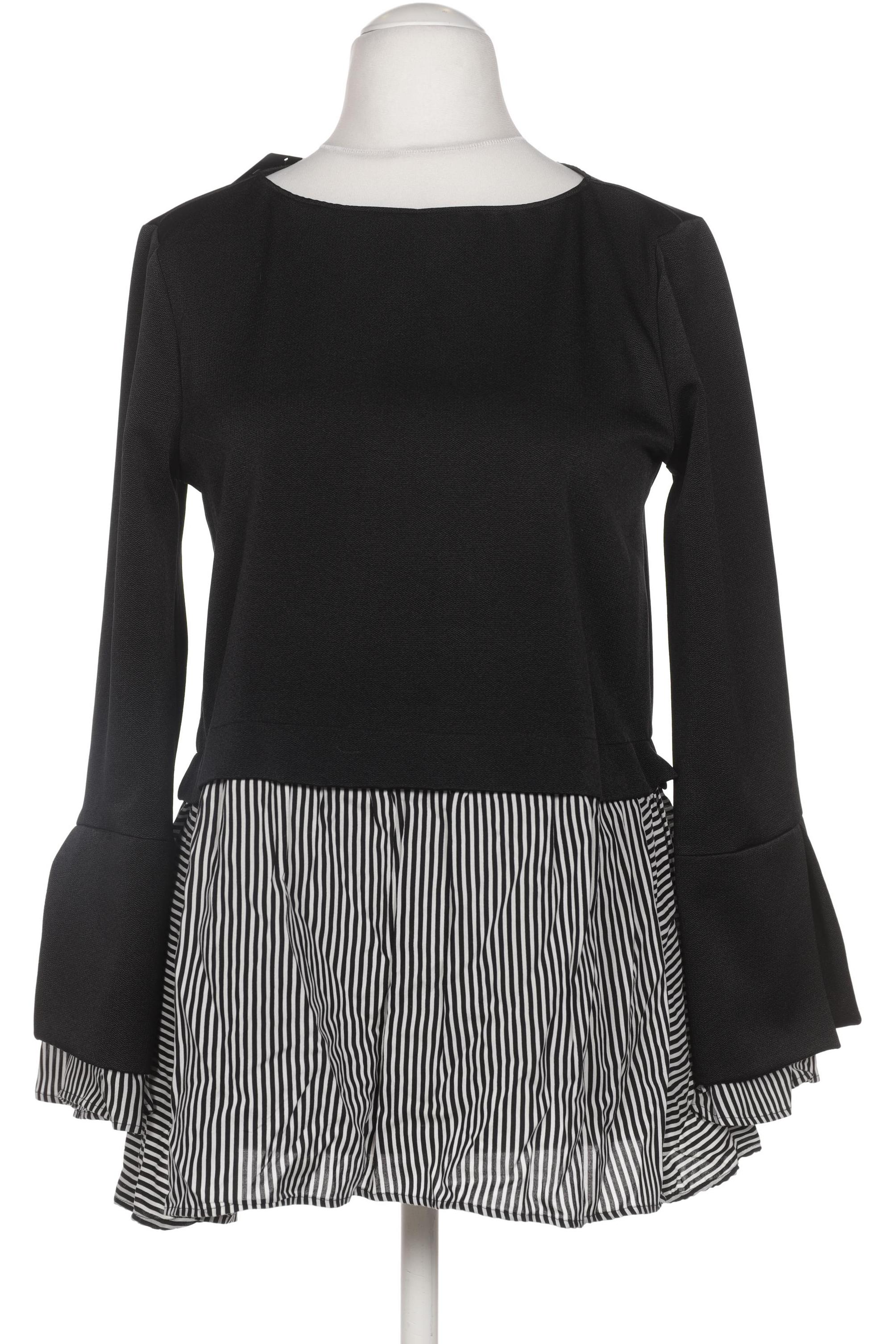 

ZARA Damen Bluse, schwarz