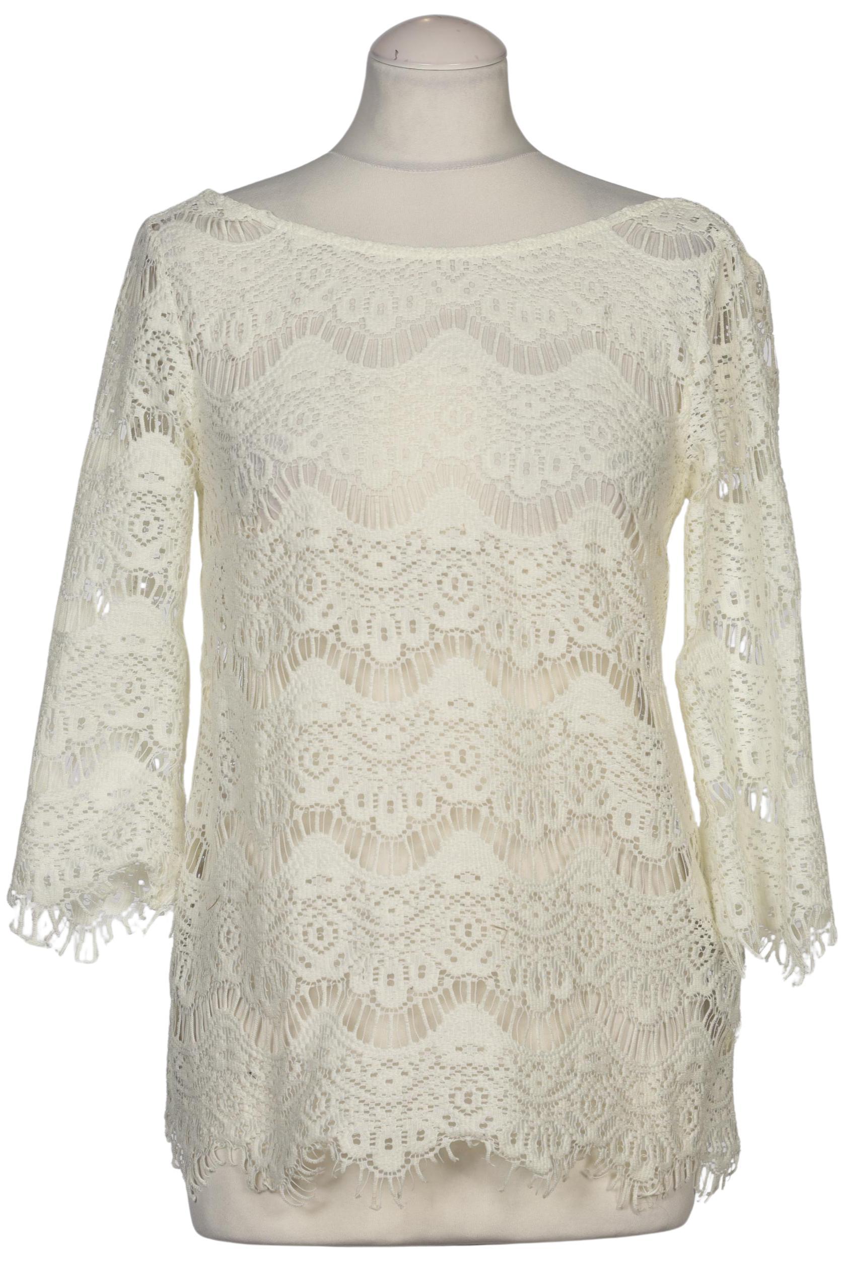 

Zara Damen Bluse, cremeweiß, Gr. 38