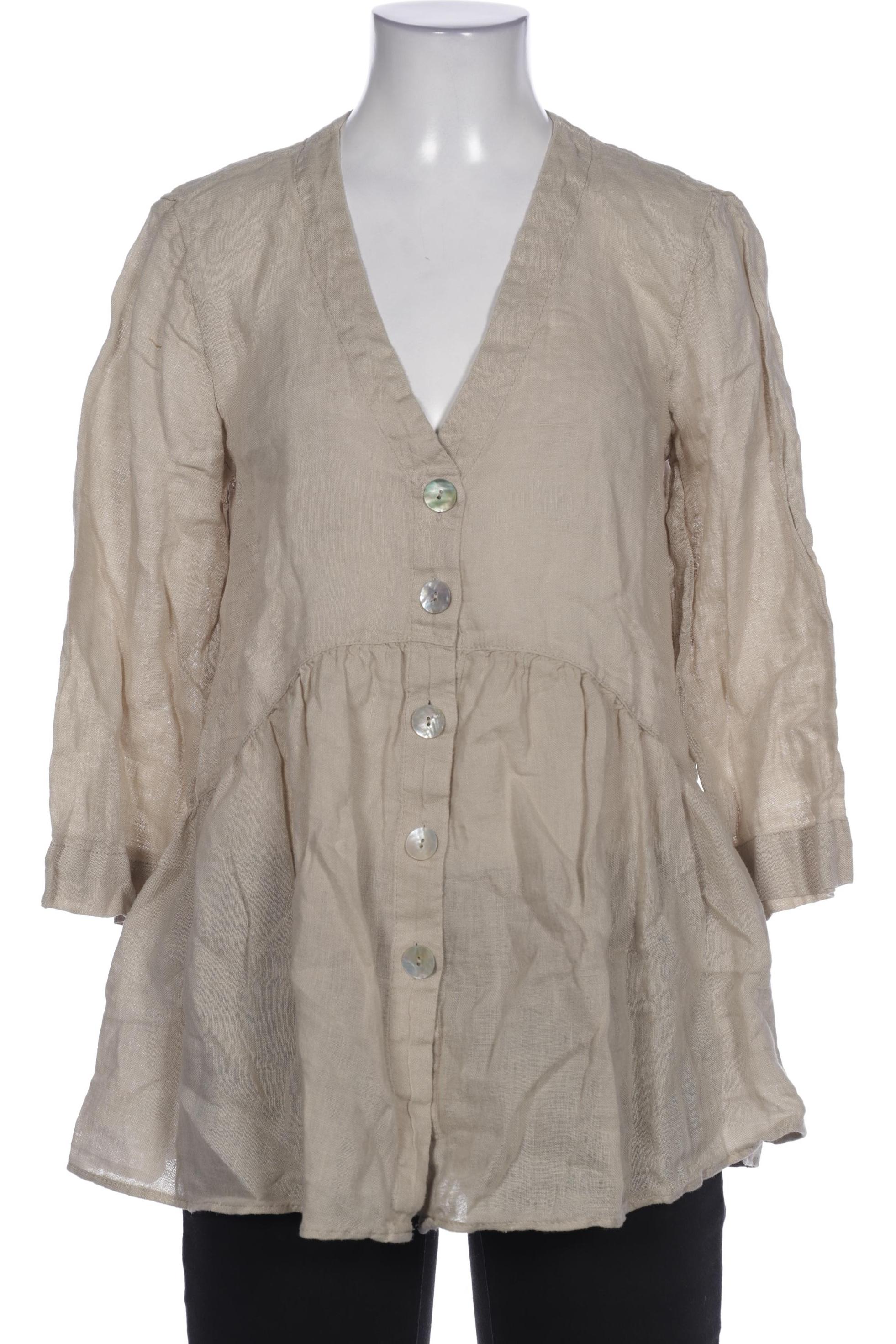 

Zara Damen Bluse, beige, Gr. 36