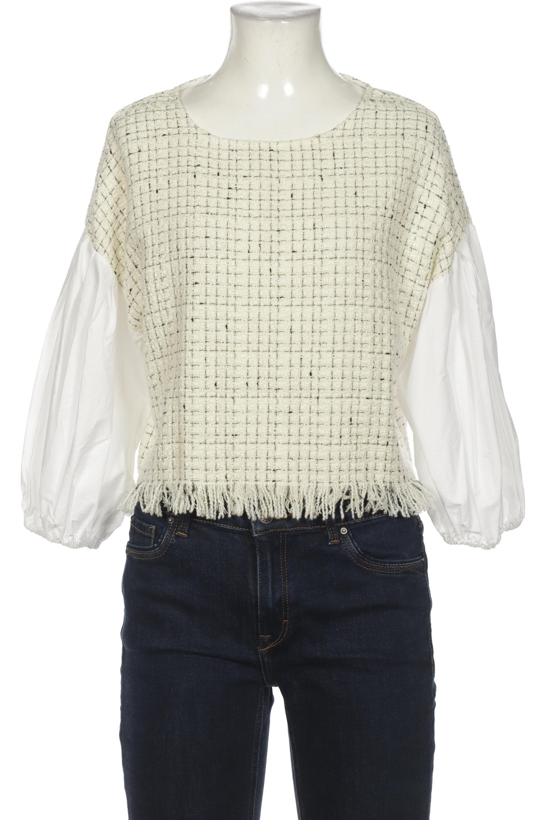 

Zara Damen Bluse, cremeweiß, Gr. 34