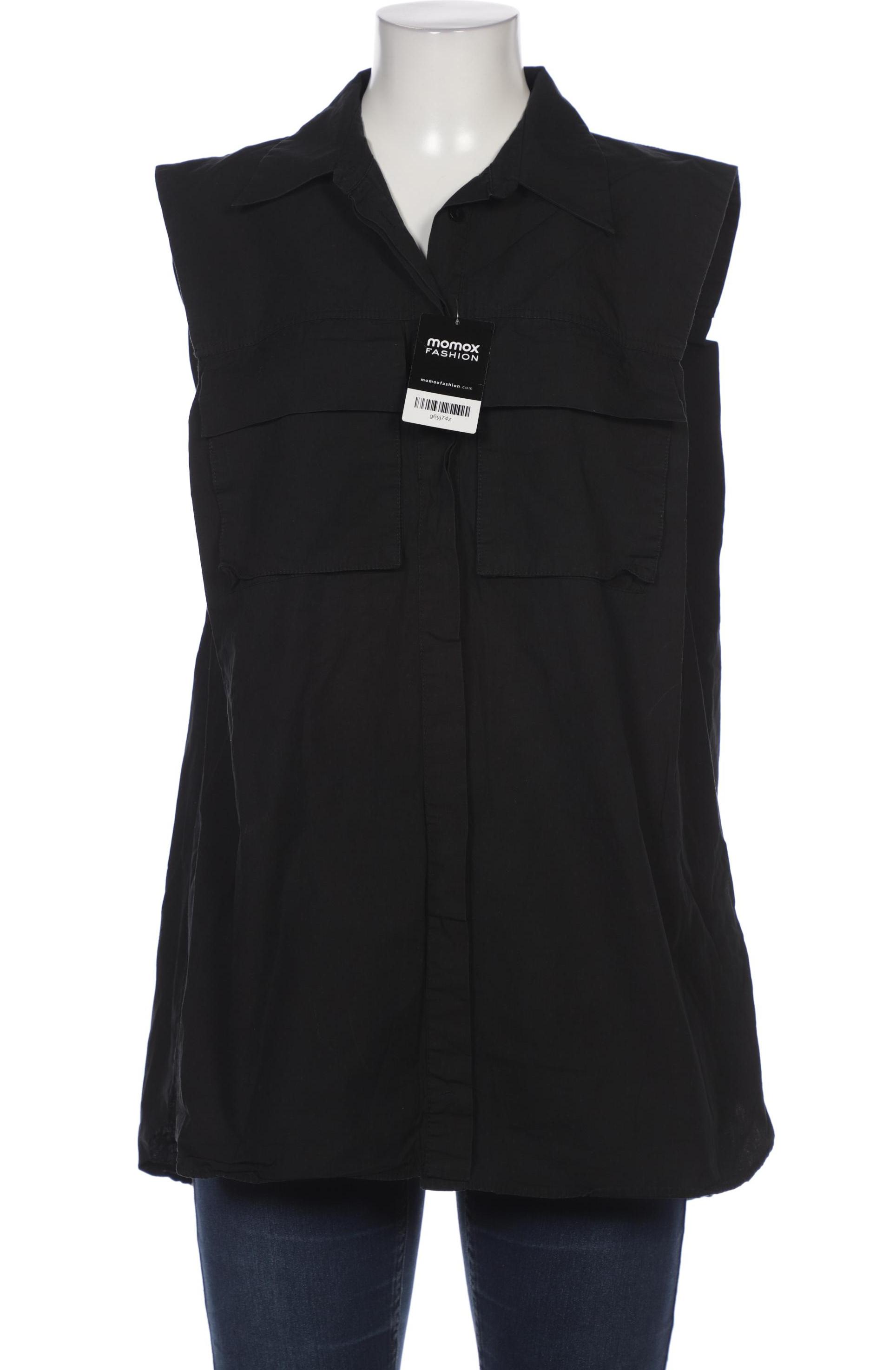 

ZARA Damen Bluse, schwarz