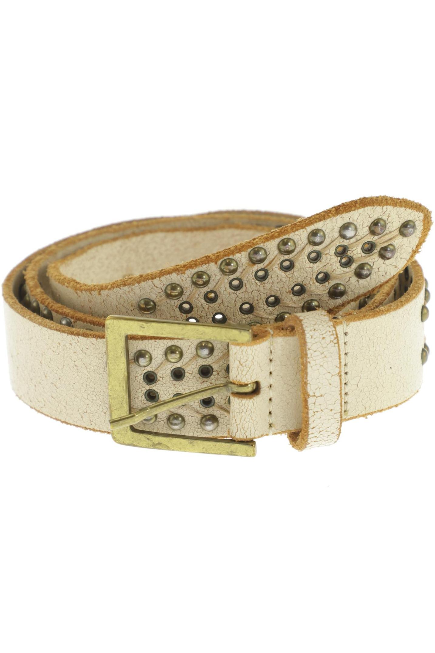 

ZARA Damen Gürtel, cremeweiß