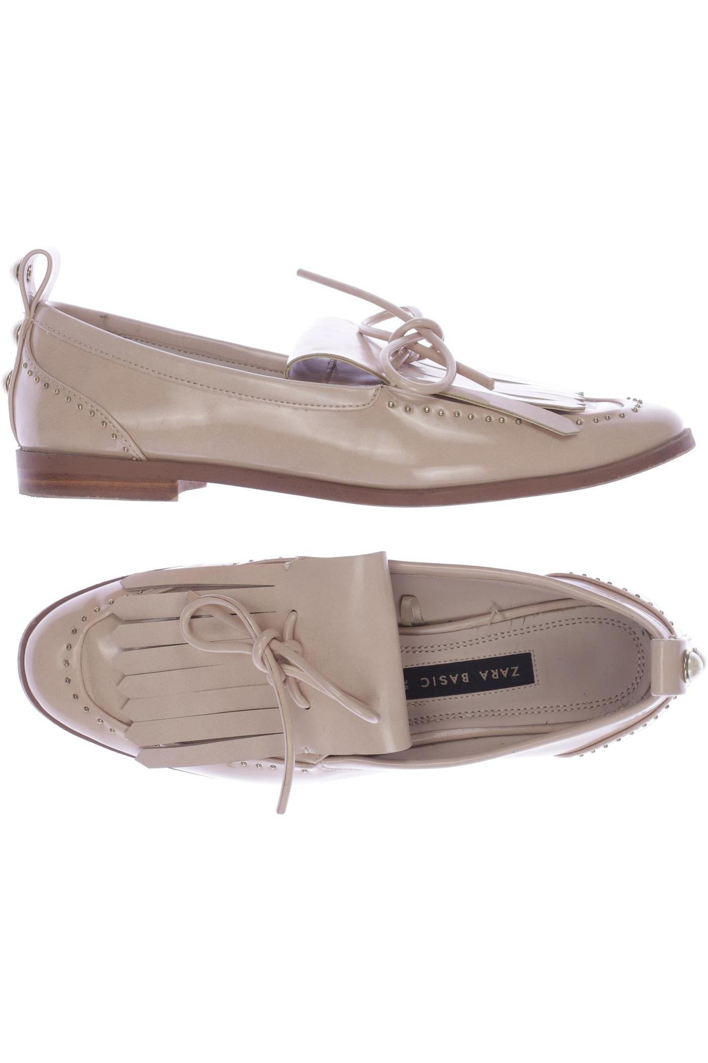 

ZARA Damen Halbschuh, beige