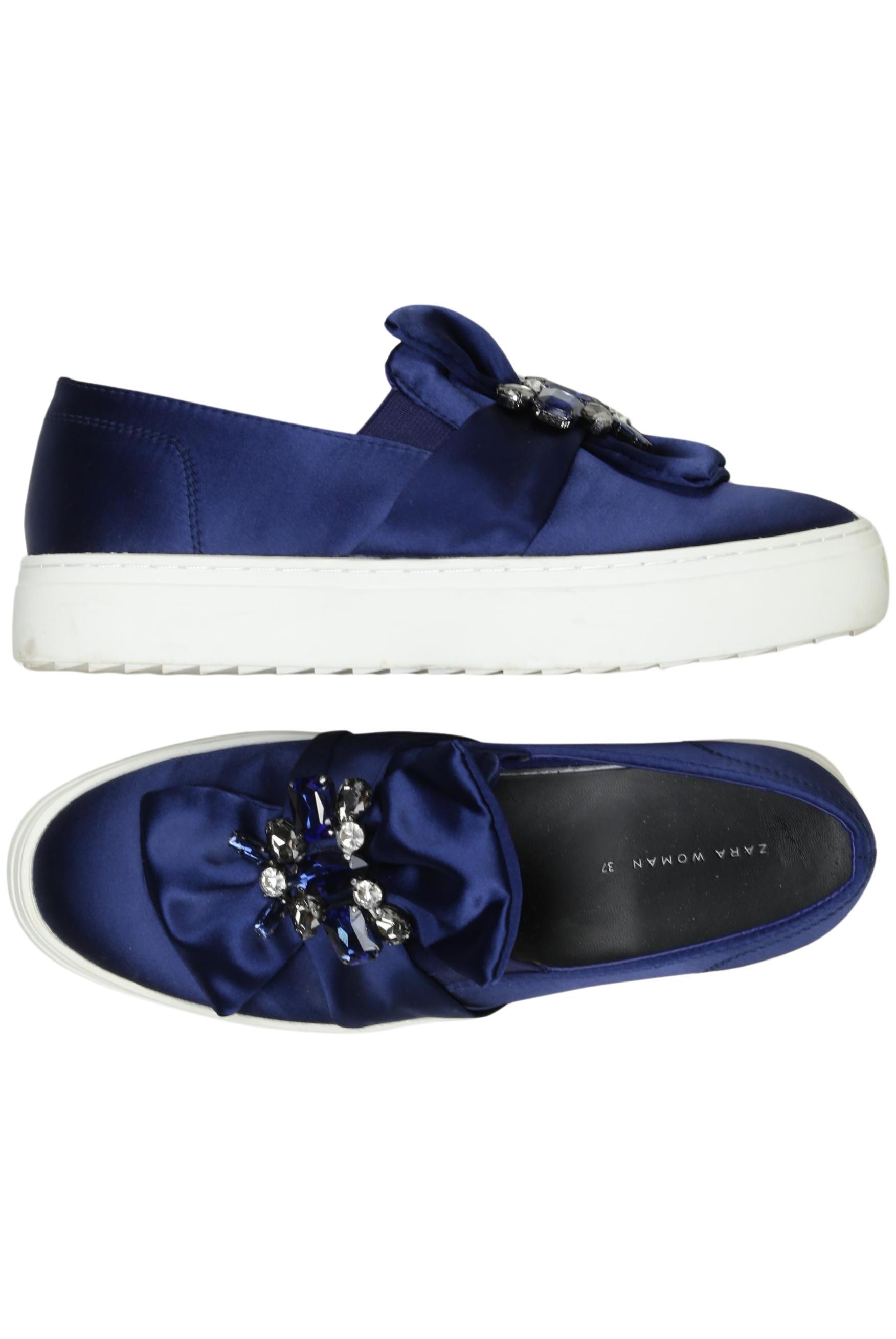 

Zara Damen Halbschuh, marineblau, Gr. 37