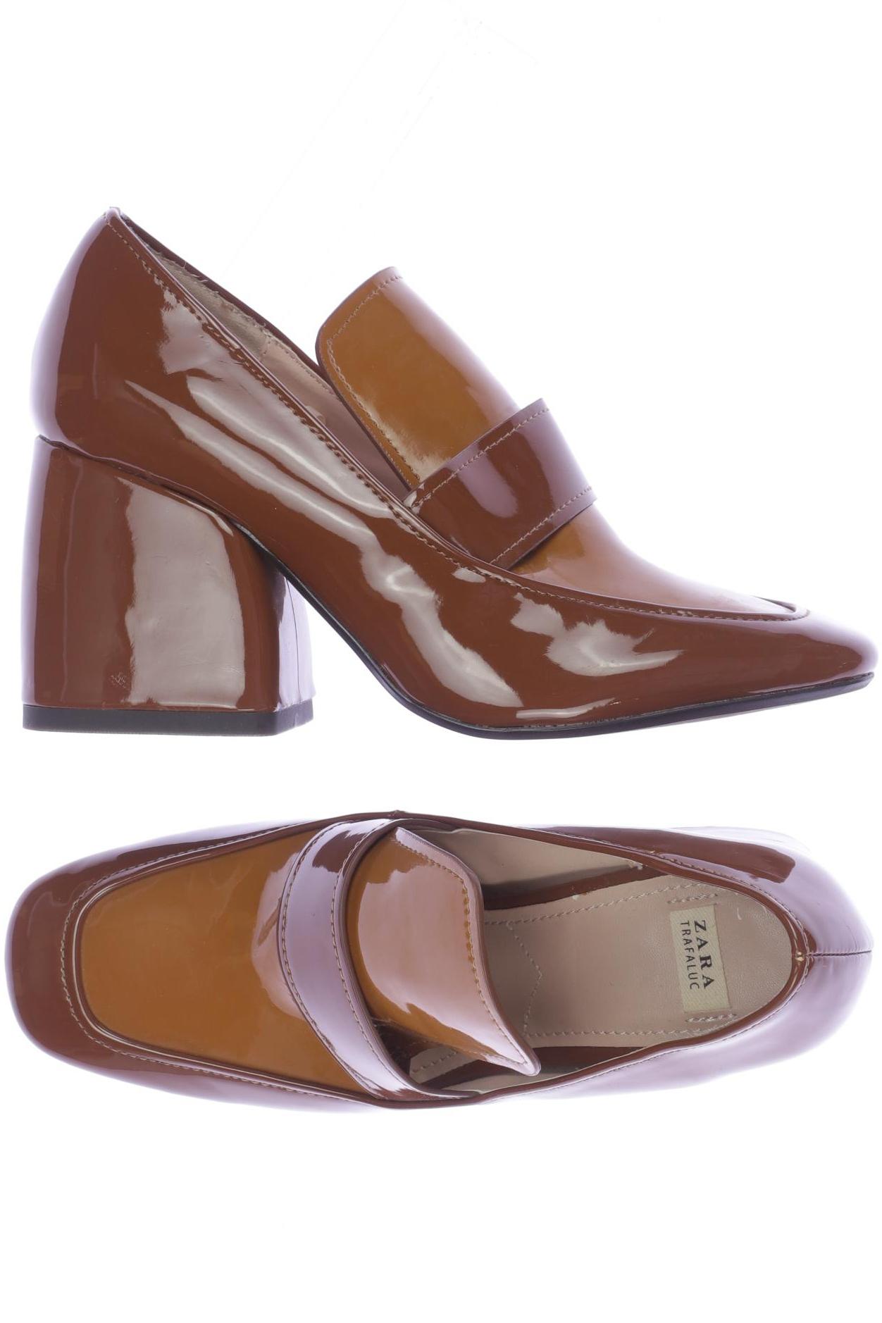 

Zara Damen Halbschuh, braun, Gr. 36