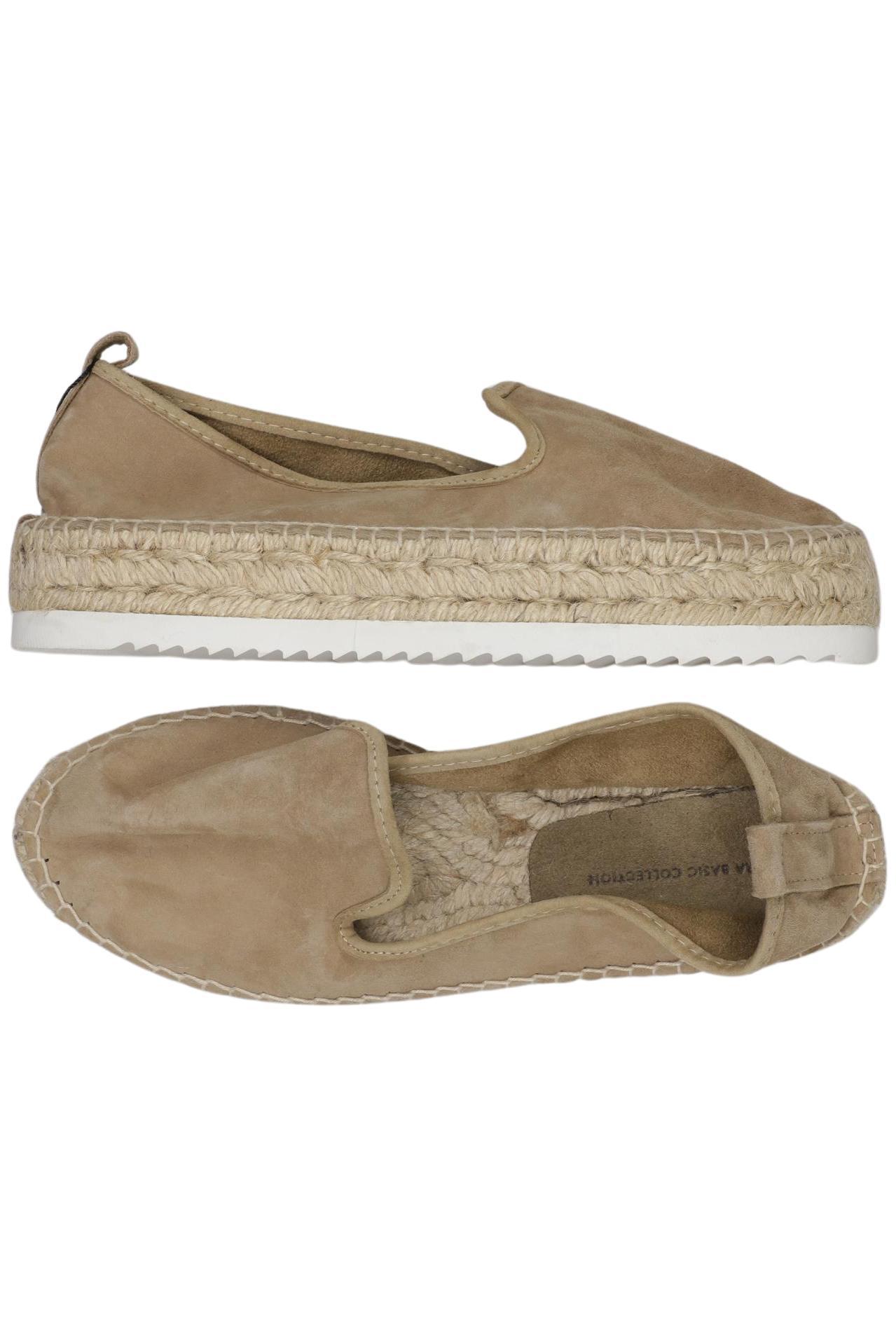 

Zara Damen Halbschuh, beige, Gr. 39