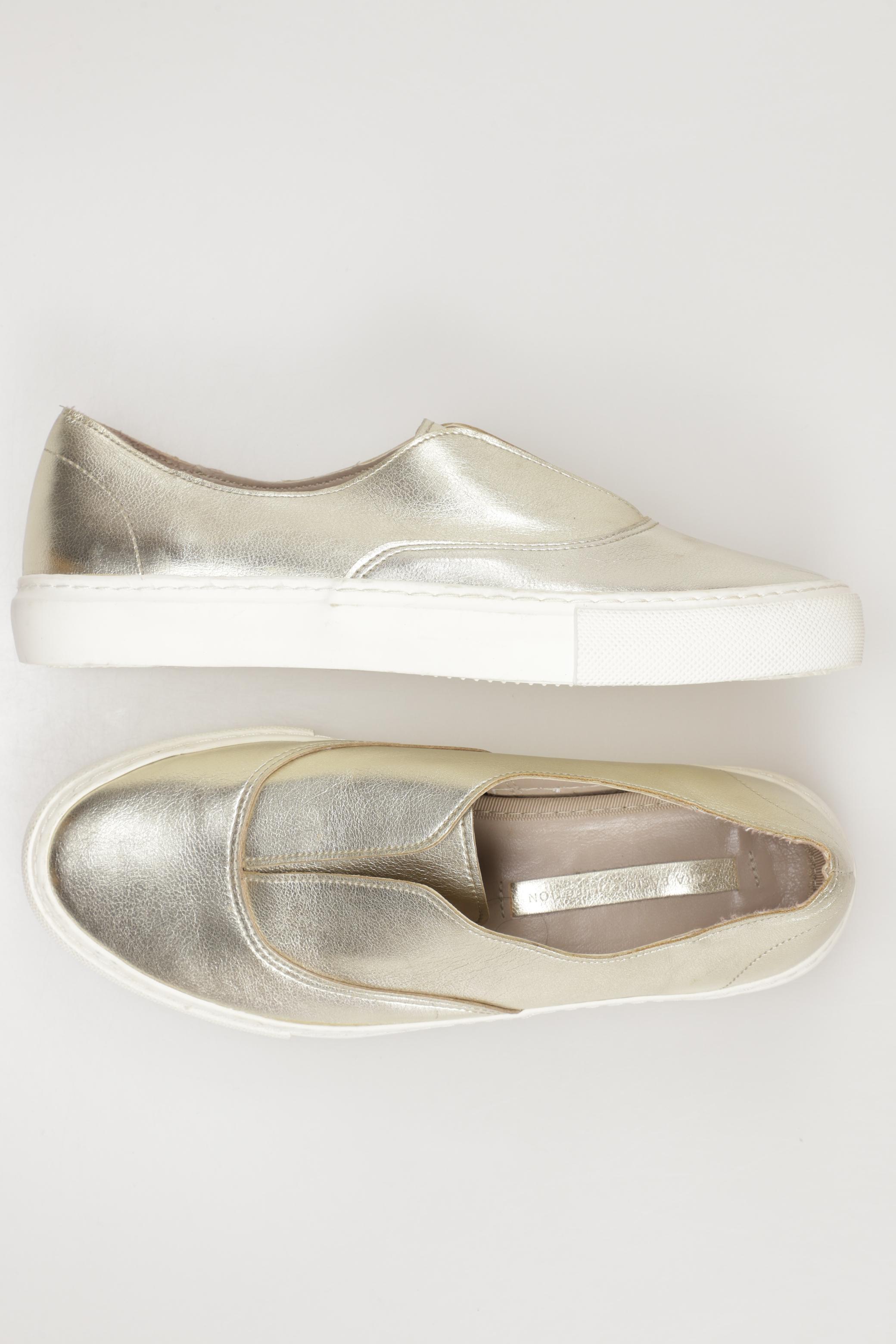 

Zara Damen Halbschuh, gold, Gr. 37